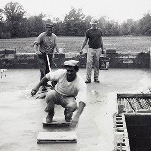 Fred Oliveri Construction Laying Foundation