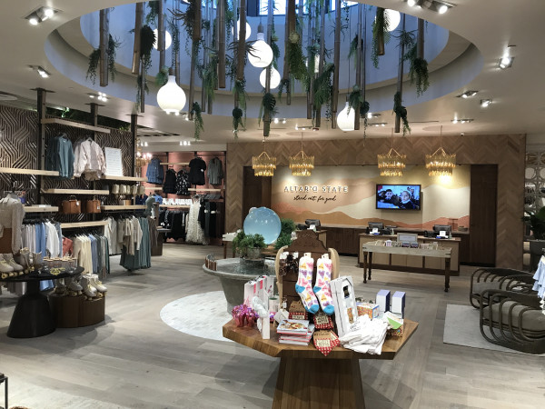 Altar'd State Southpark Mall Charlotte North Carolina Skylight Retail Fred Olivieri Construction