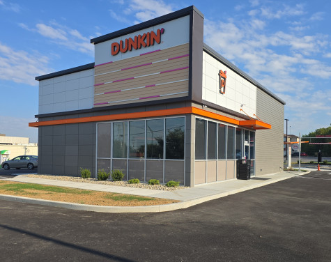 Dunkin Obetz OH Front Exterior Quick Service Restaurant