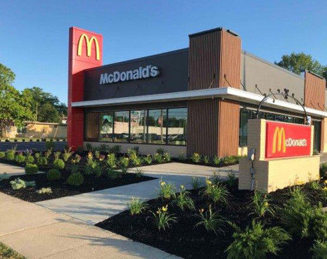 McDonald's Restaurant Construction Mayfield OH Outside - by Fred Olivieri