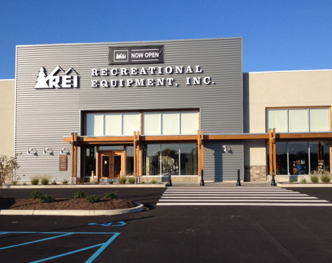 REI Sporting Goods General Contractor Newark DE Front Entrance by Fred Olivieri