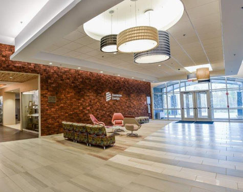 Top Commercial General Contractor Dominion Lobby Area