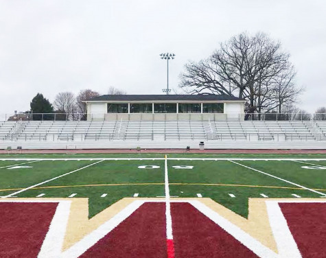 Walsh University Local Construction Contractors Press Box Field View by Fred Oliveri