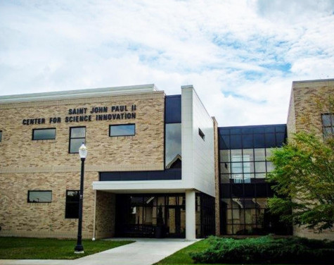 Walsh University Local Construction Contractors Science Center Front Entrance by Fred Oliveri