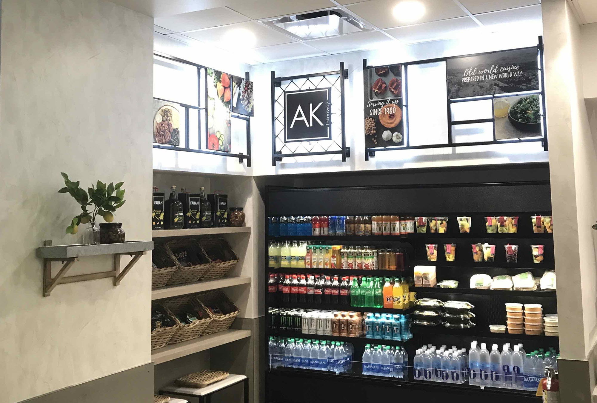 Anita's Kitchen General Contractor for Restaurant Detroit MI Beverage Cooler - by Fred Olivieri