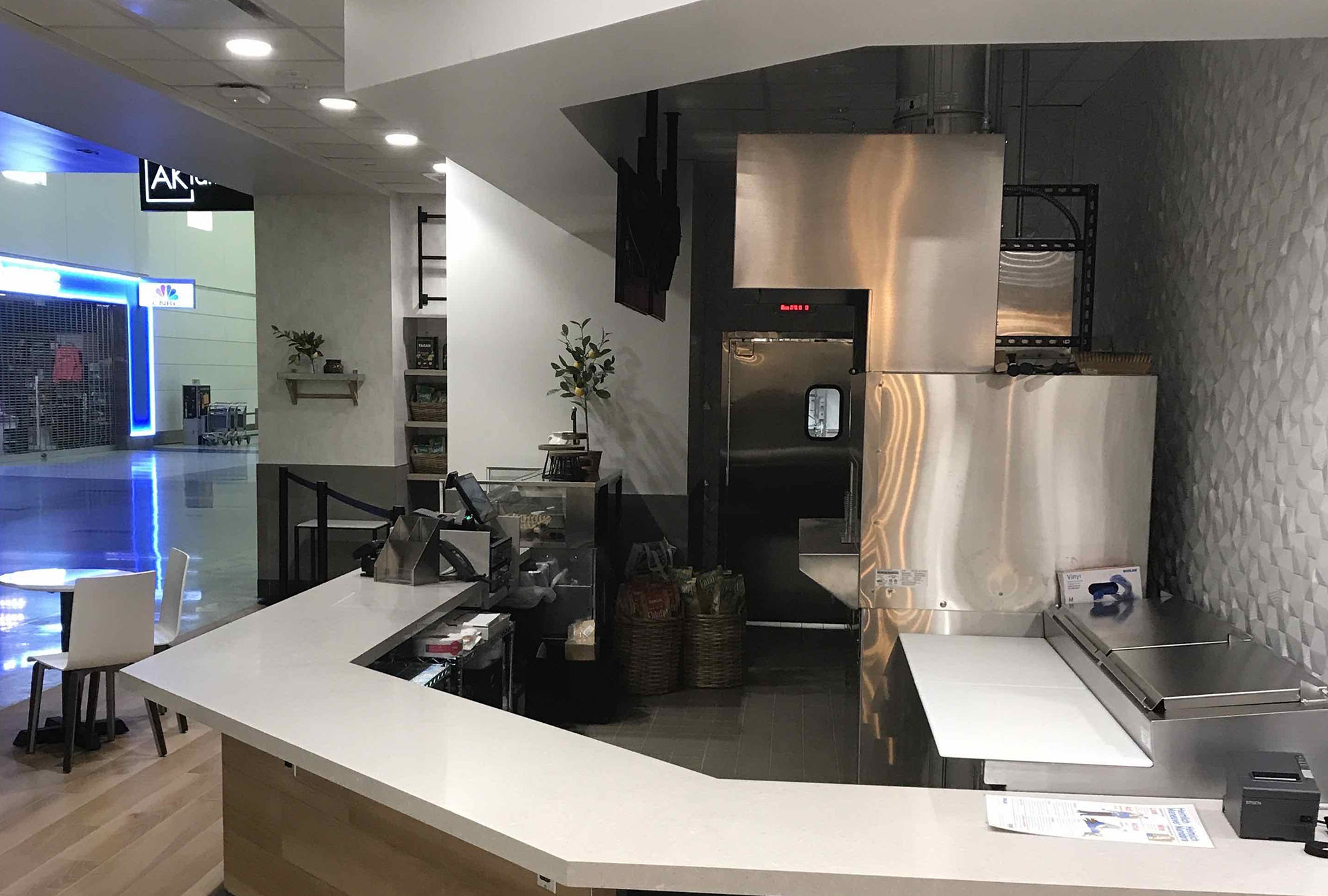 Anita's Kitchen General Contractor for Restaurant Detroit MI Cash Wrap - by Fred Olivieri