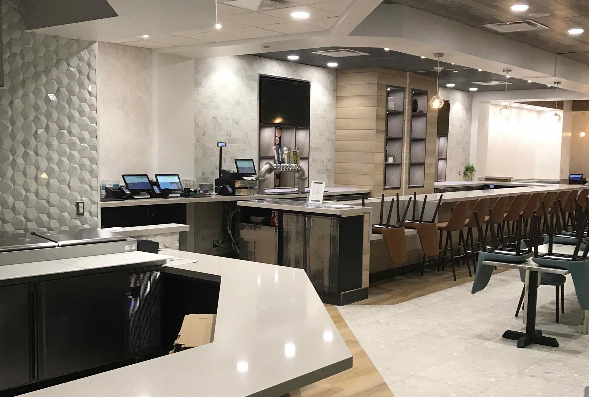 Anita's Kitchen General Contractor for Restaurant Detroit MI Registers - by Fred Olivieri