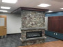 Aultman Alliance Hospice interior fireplace