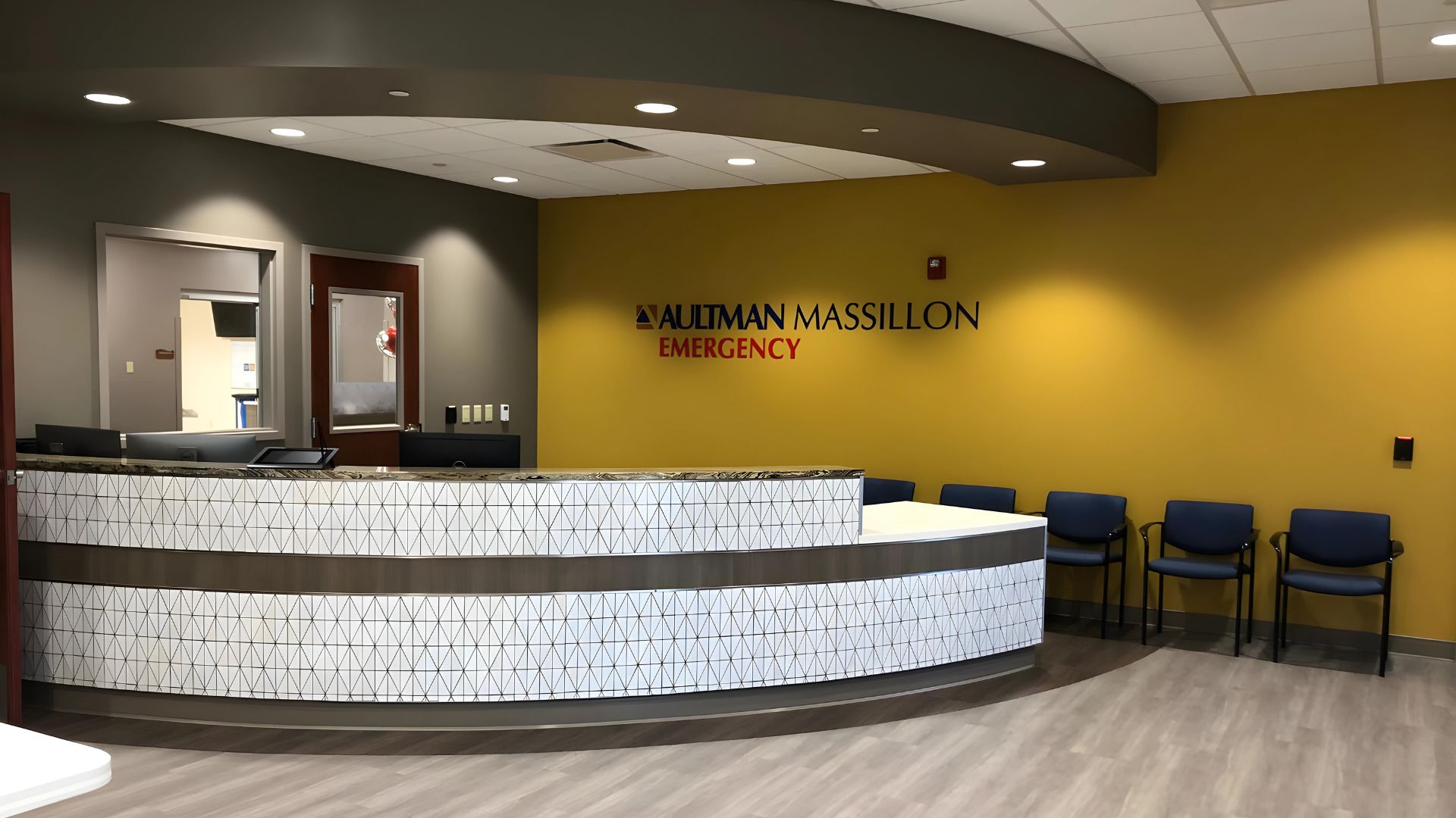 Aultman Massillon Emergency Department Lobby Waiting Area