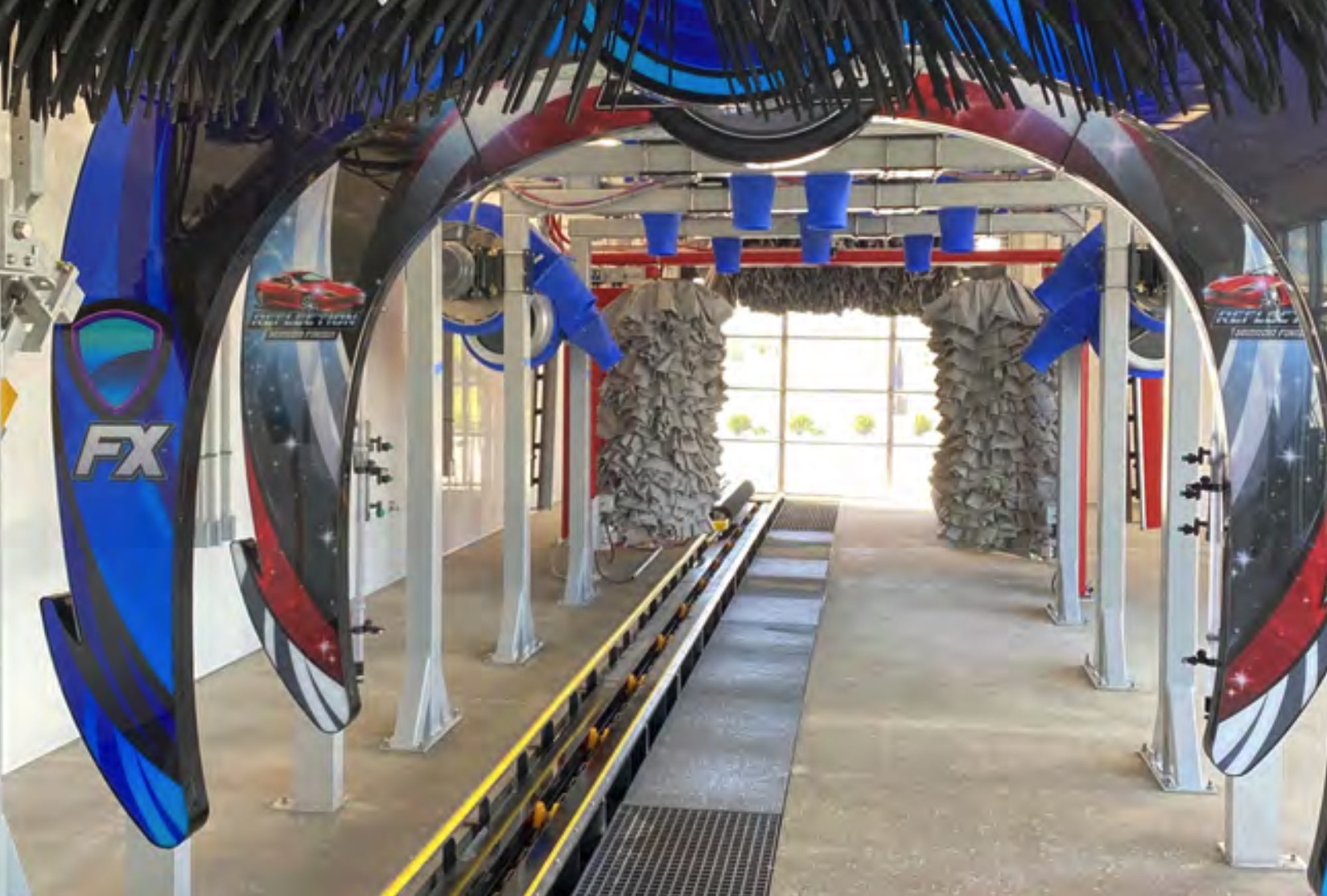 Automotive Dealership Contractors Quick Clean Drive Thru by Fred Olivieri