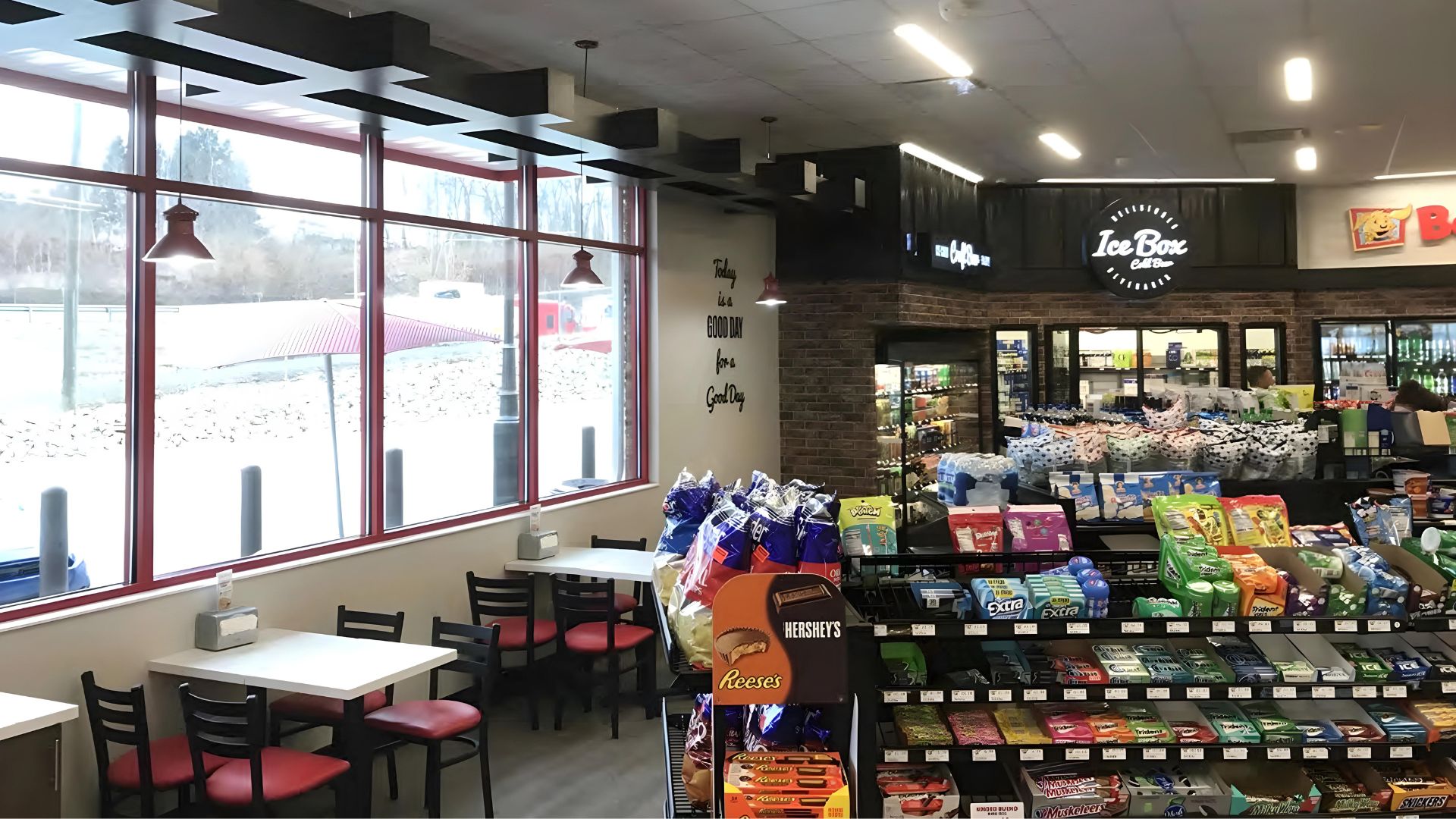 BellStores Convenience Store Projects St Clairsville OH Seating Area by Fred Oliveri