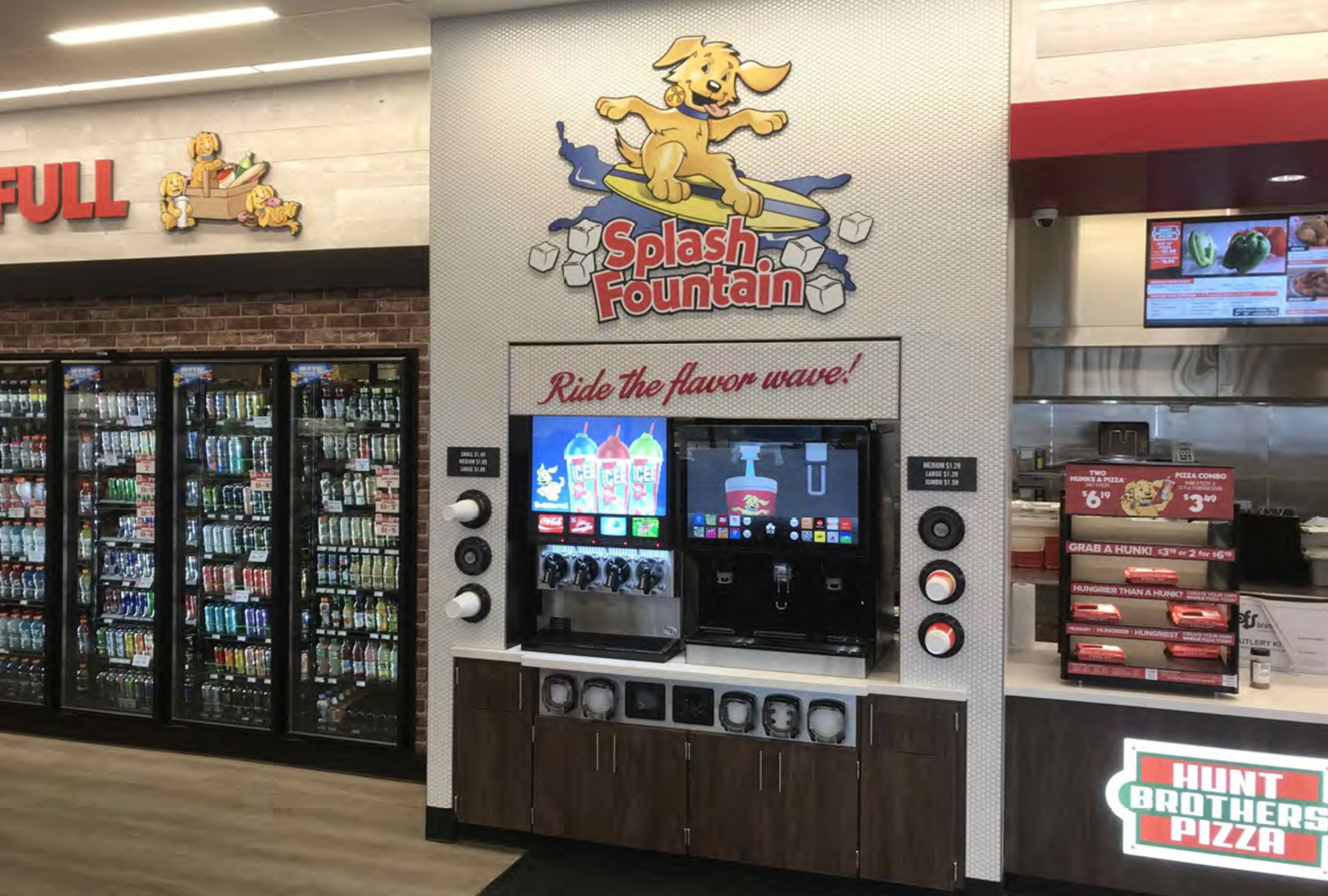 BellStores Convenience Store Projects St Clairsville OH Splash Fountain by Fred Oliveri