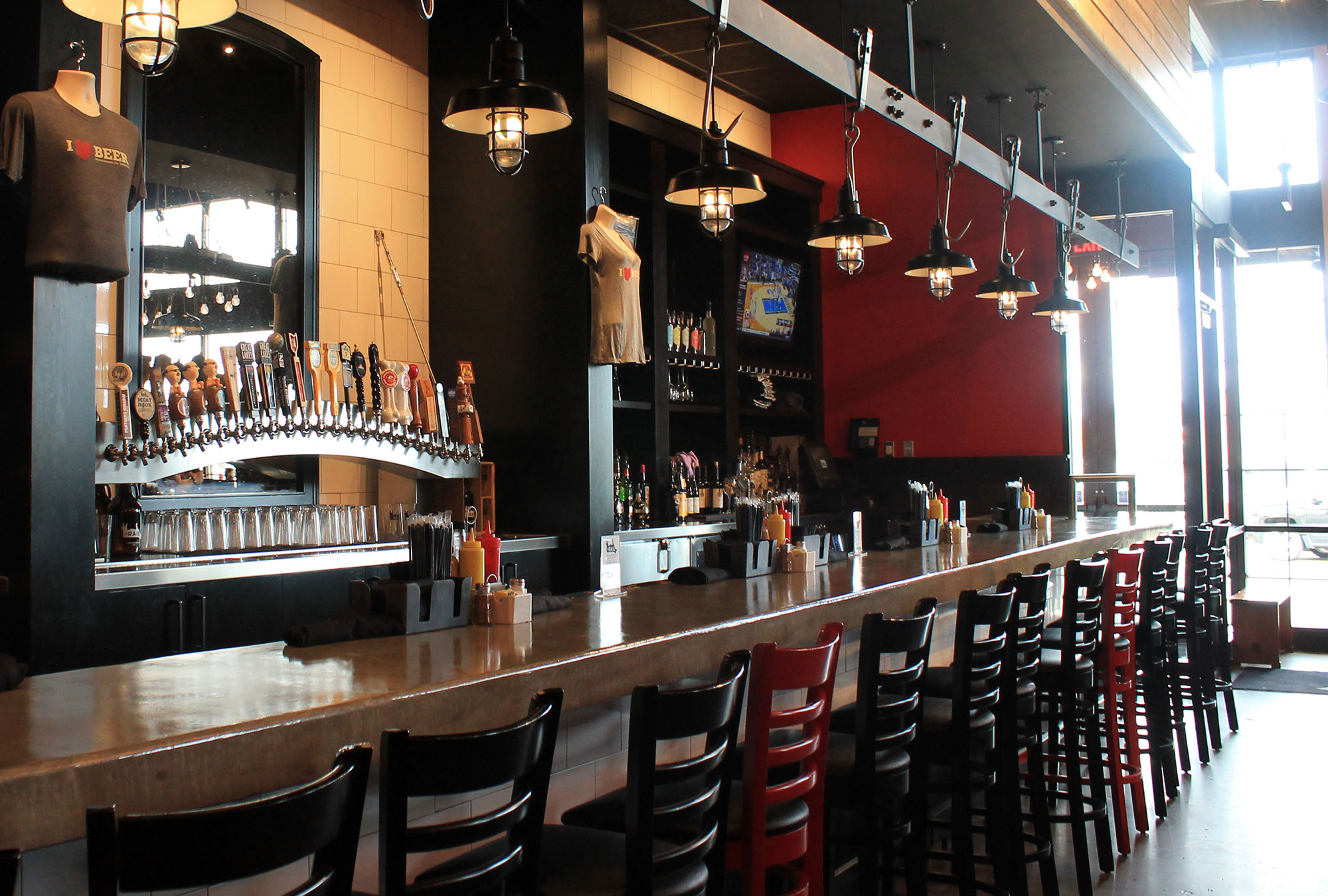 Best Contractor for Restaurant Bar Seating - Canton, Ohio by Fred Olivieri