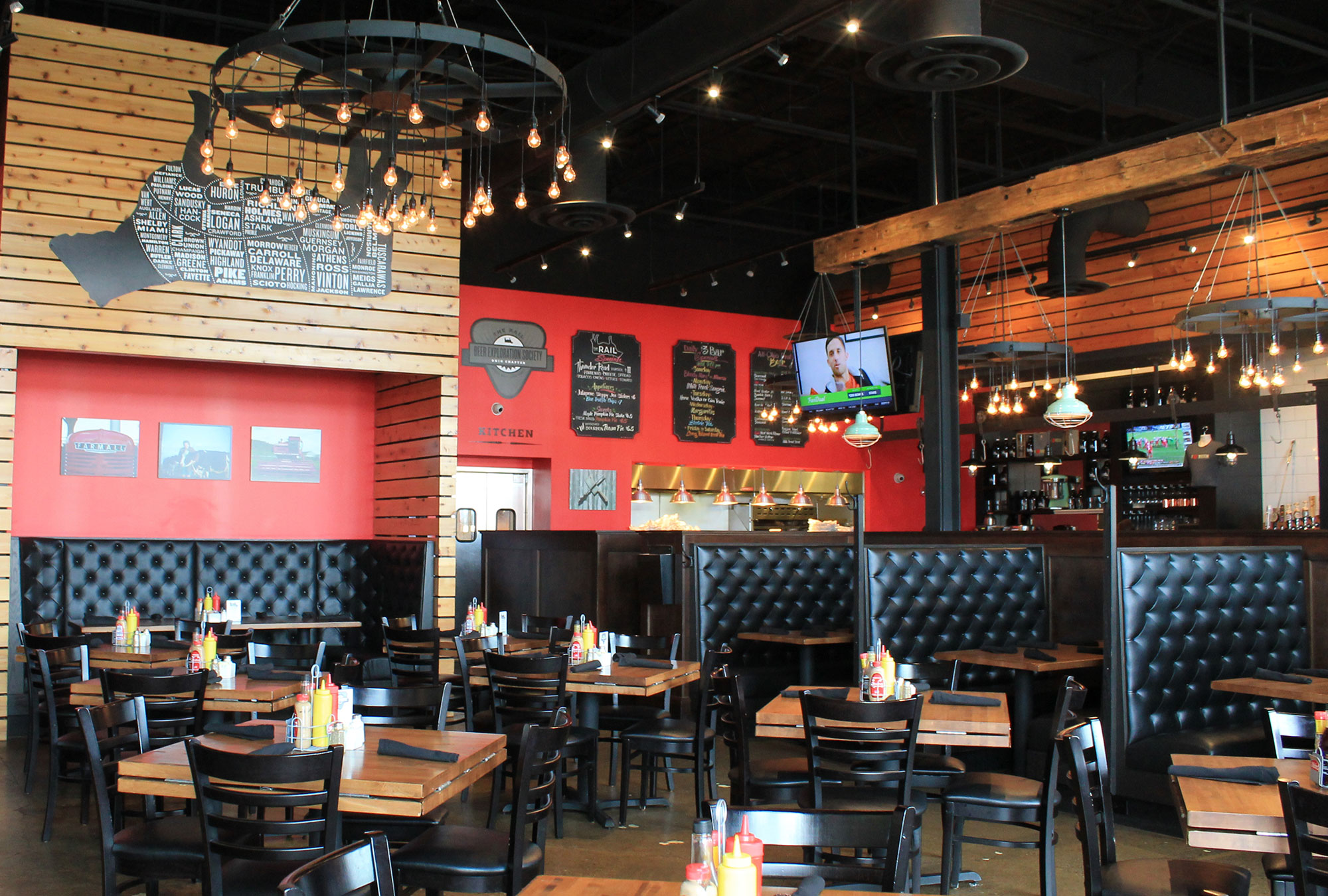 Best Contractor for Restaurant Indoor Seating - Canton, Ohio by Fred Olivieri