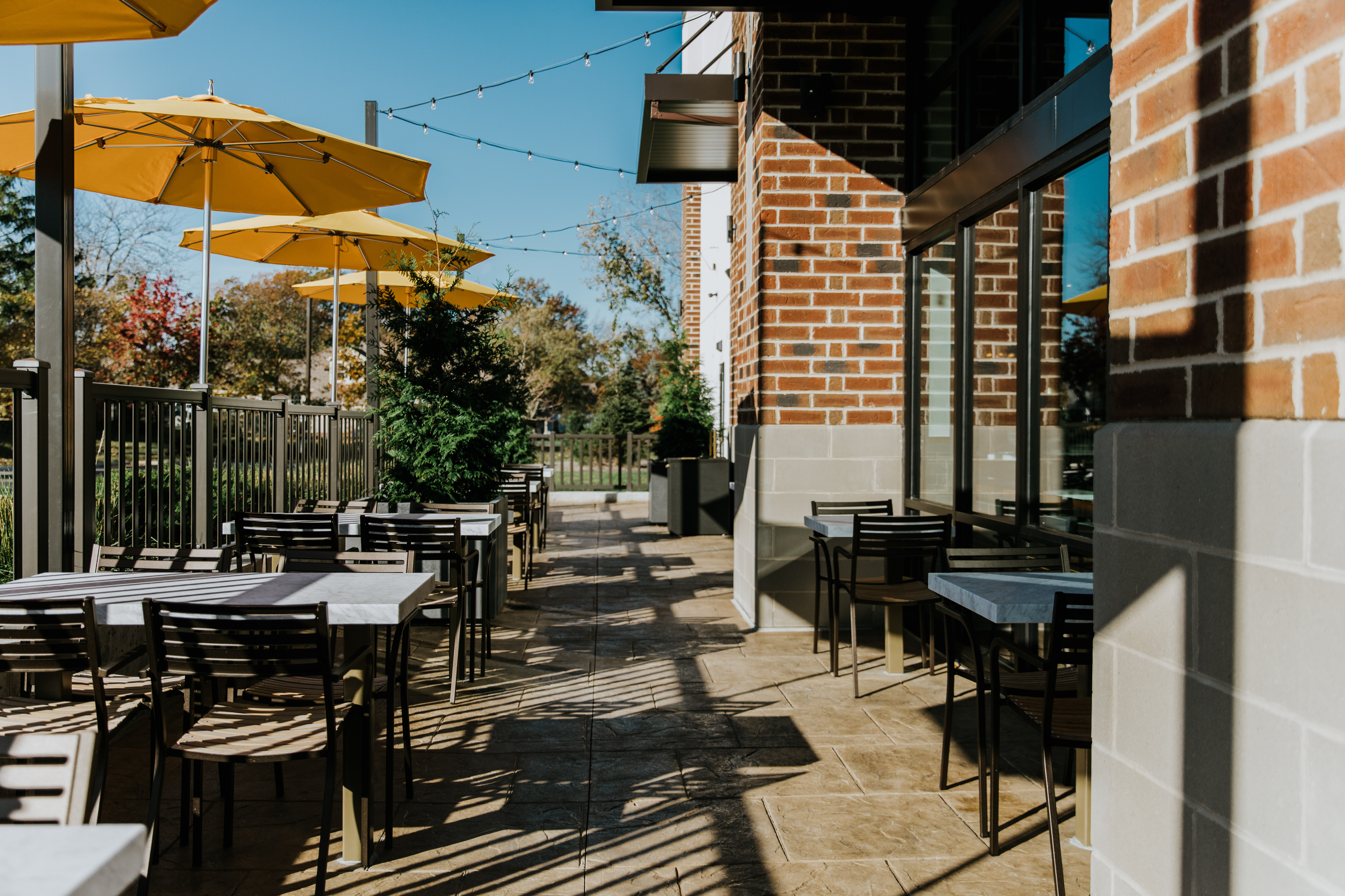 Brassica Cleveland Ohio Restaurant Patio Construction by Fred Olivieri Construction Company