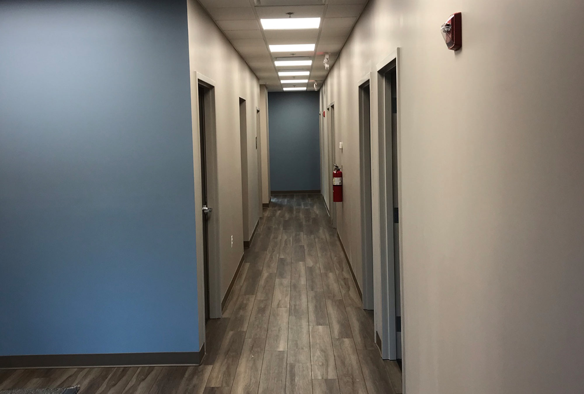 BrightView Rehab Contractor Woodbridge VA Hallway by Fred Olivieri