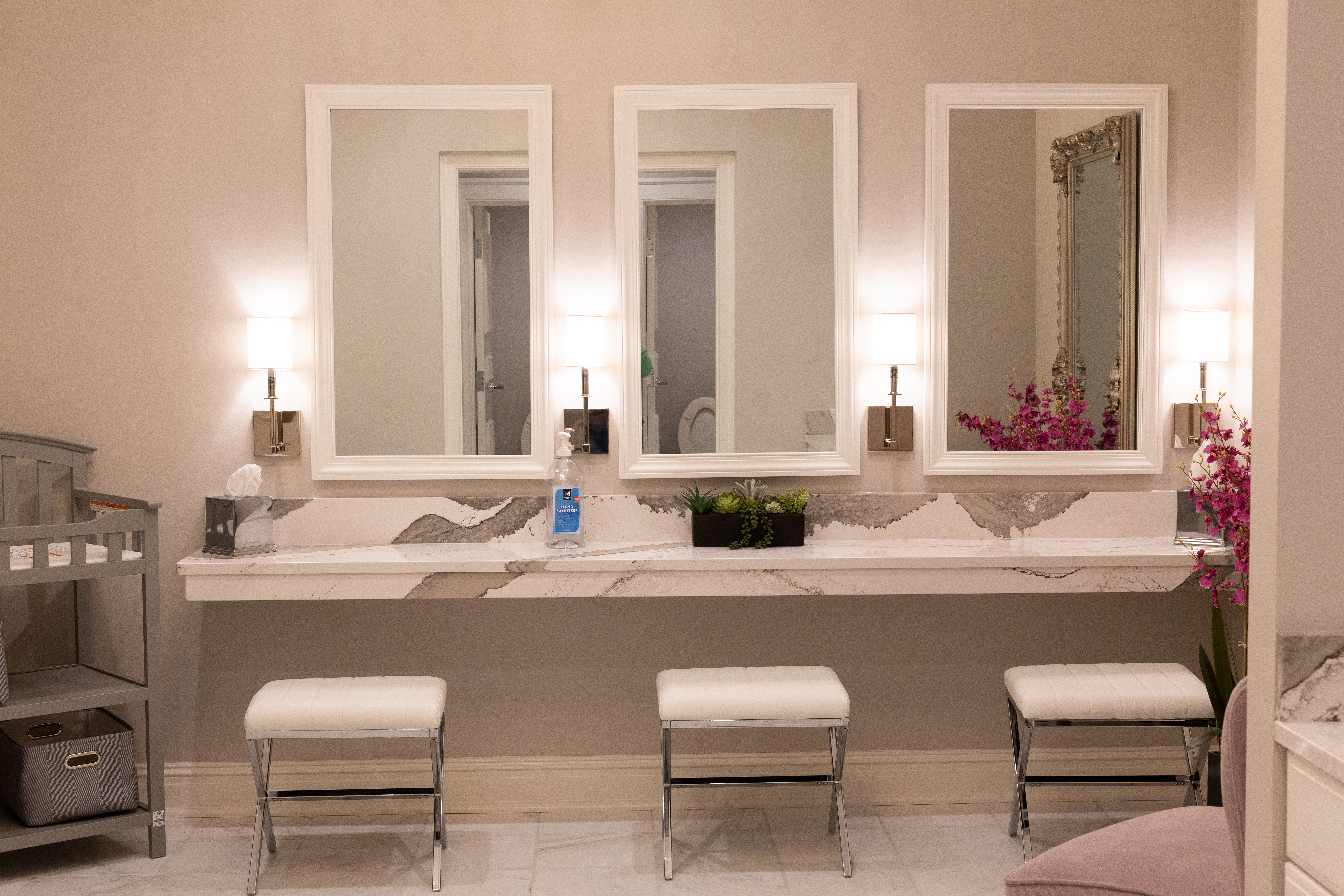 Brookside Country Club Womens Locker Restrooms by Fred Olivieri Construction v2