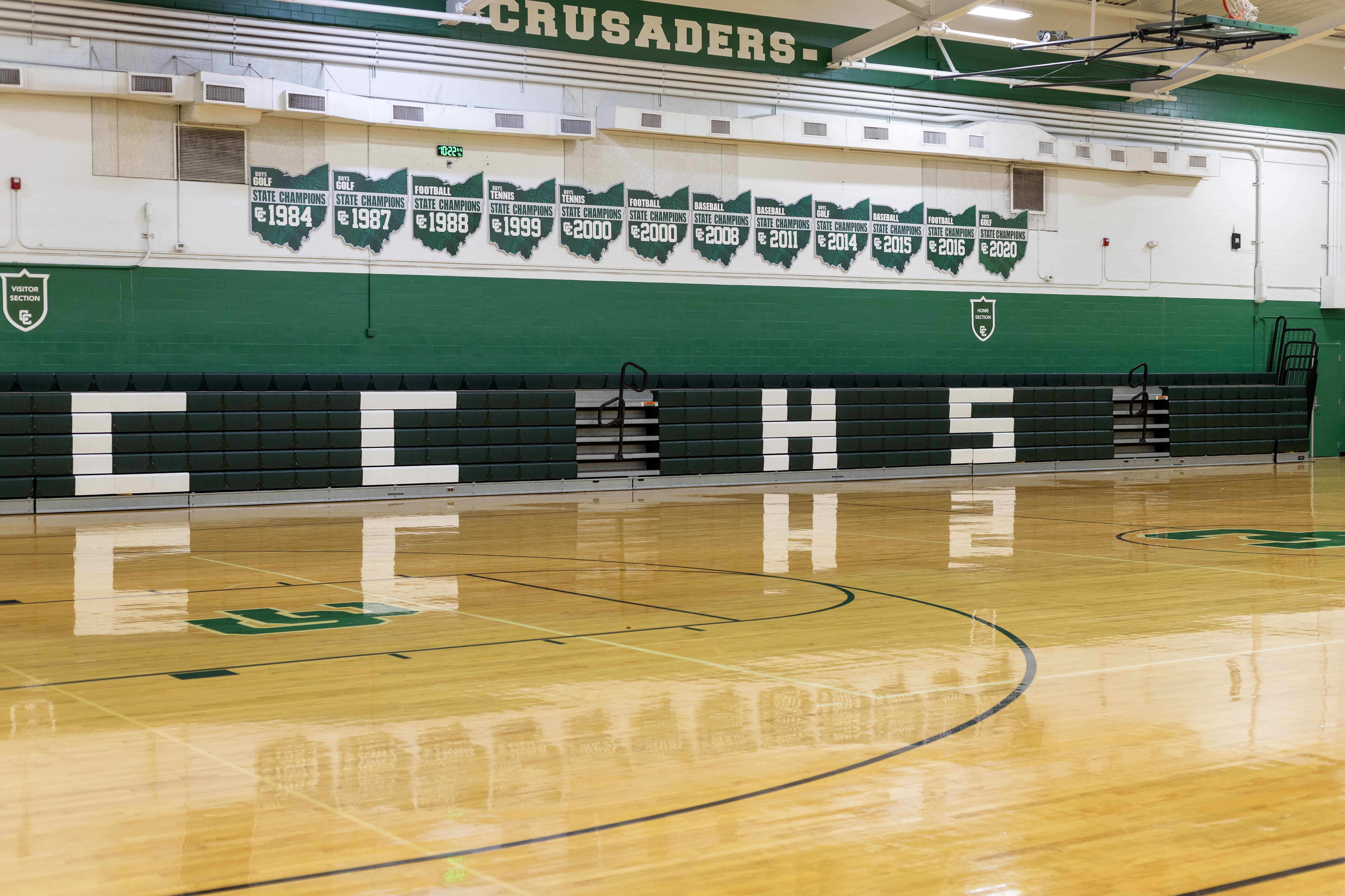 Canton Central Catholic Gymansium Stark County Ohio Fred Olivieri Construciton Company