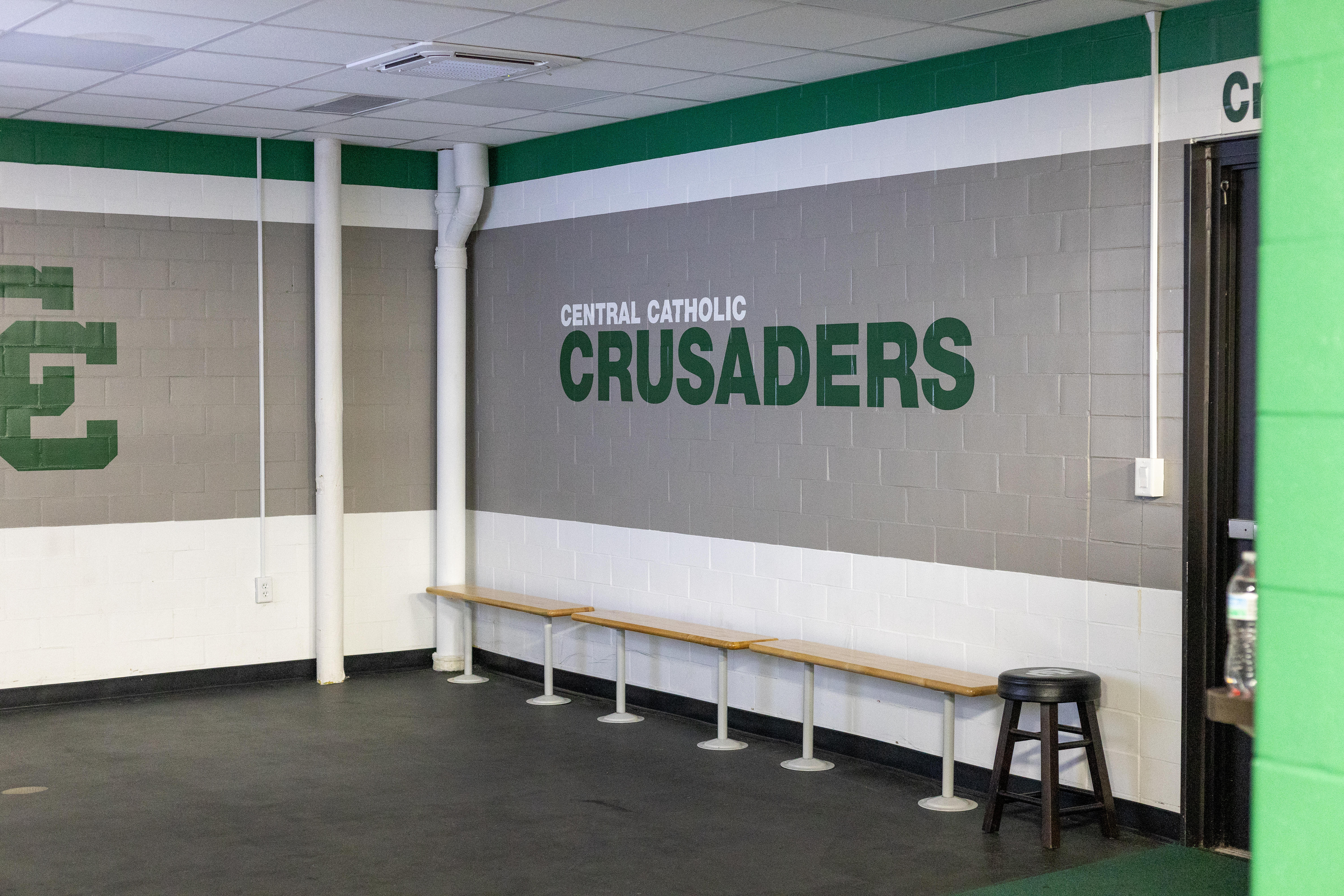 Canton Central Catholic High School New Locker Rooms Completed by Fred Olivieri Construction