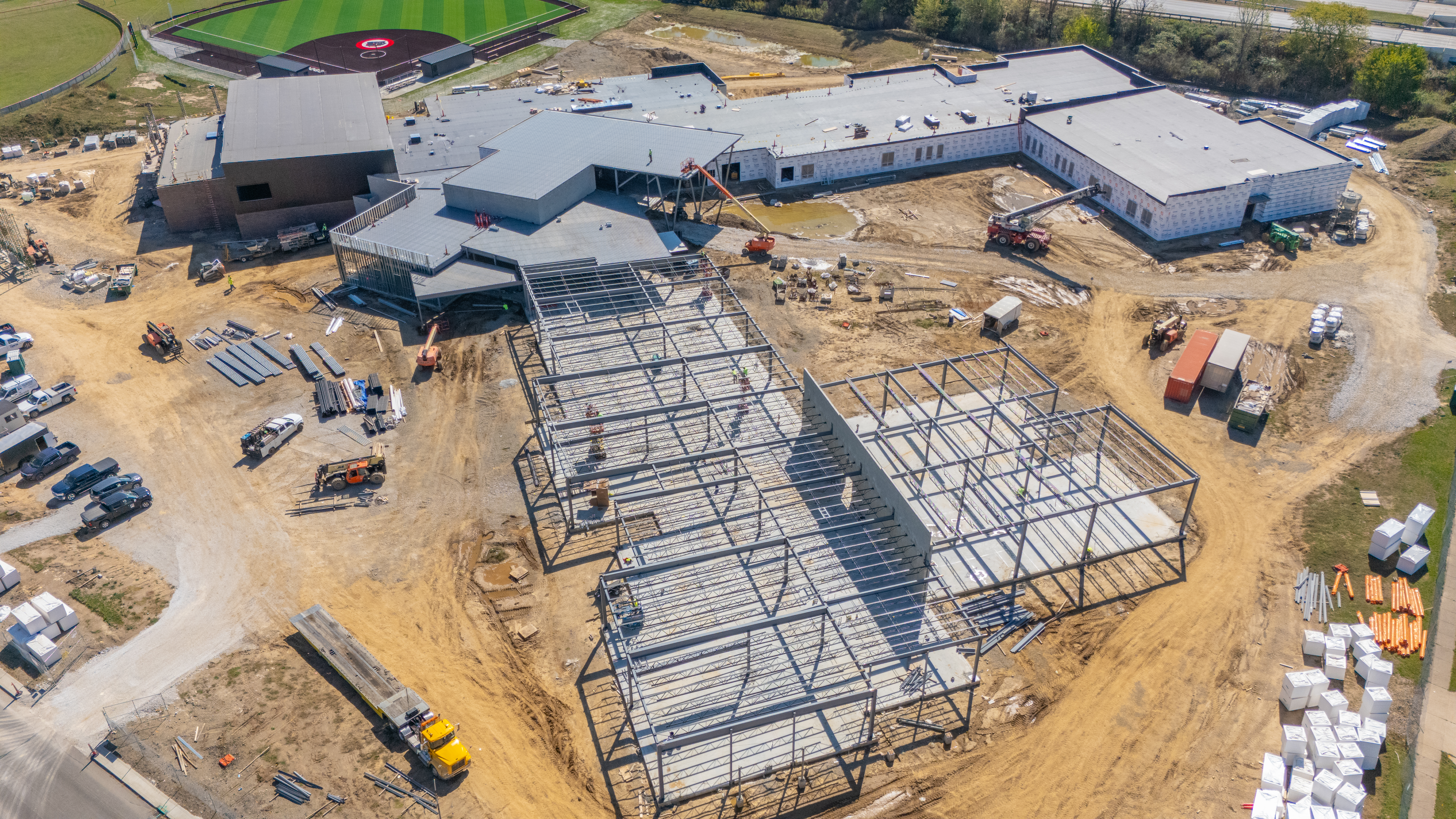 Canton City School District New Elementary Under Construction by Fred Olivieri Construction Company