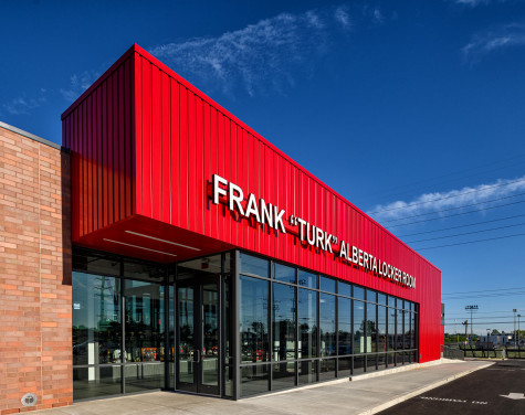 Canton City School District School Construction Company McKinley Locker Room Entrance by Fred Oliveri