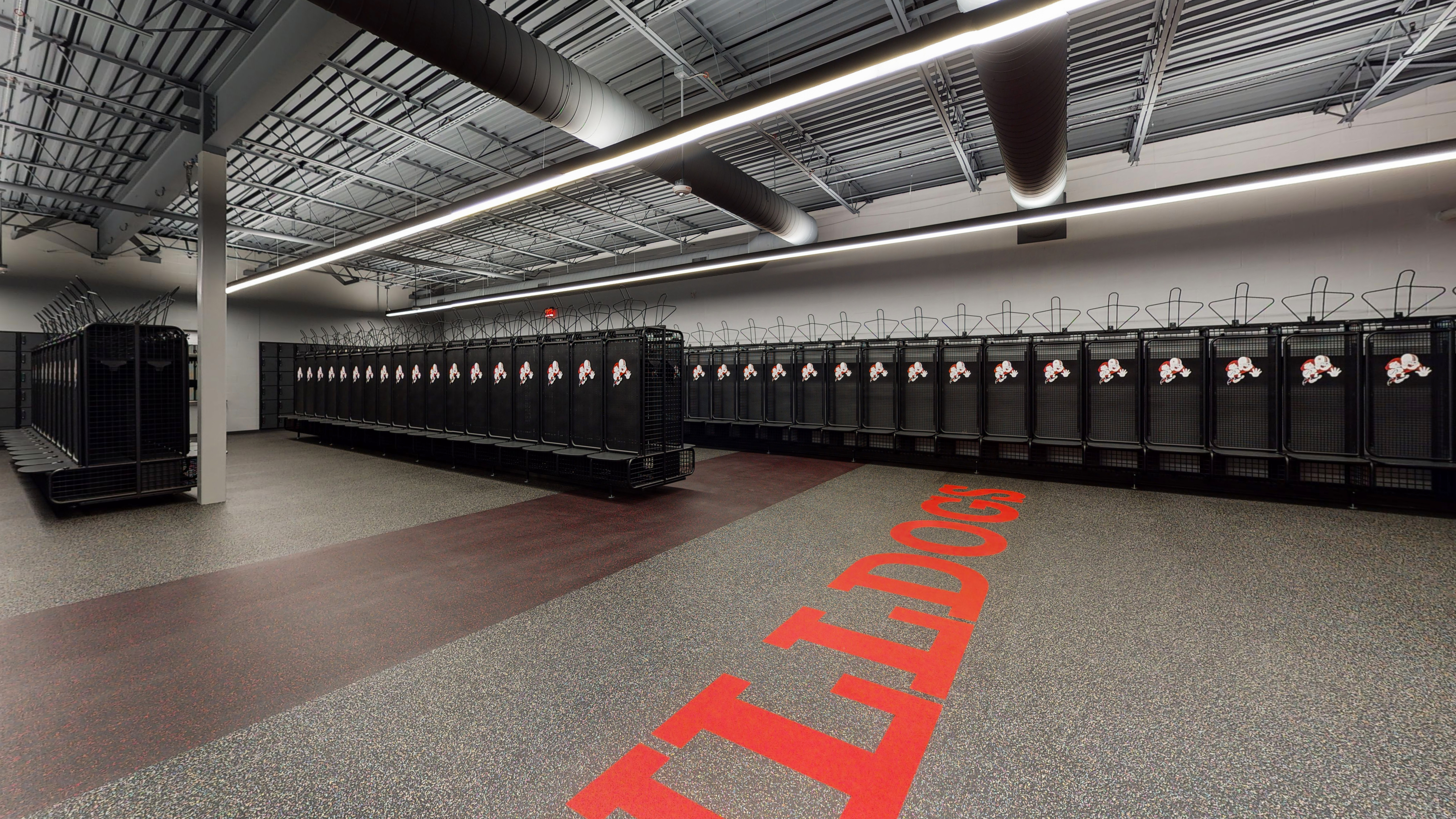Canton Mckinley Locker Room in the Frank Turk Alberta Locker Room Academic Construction by Fred Olivieri 2