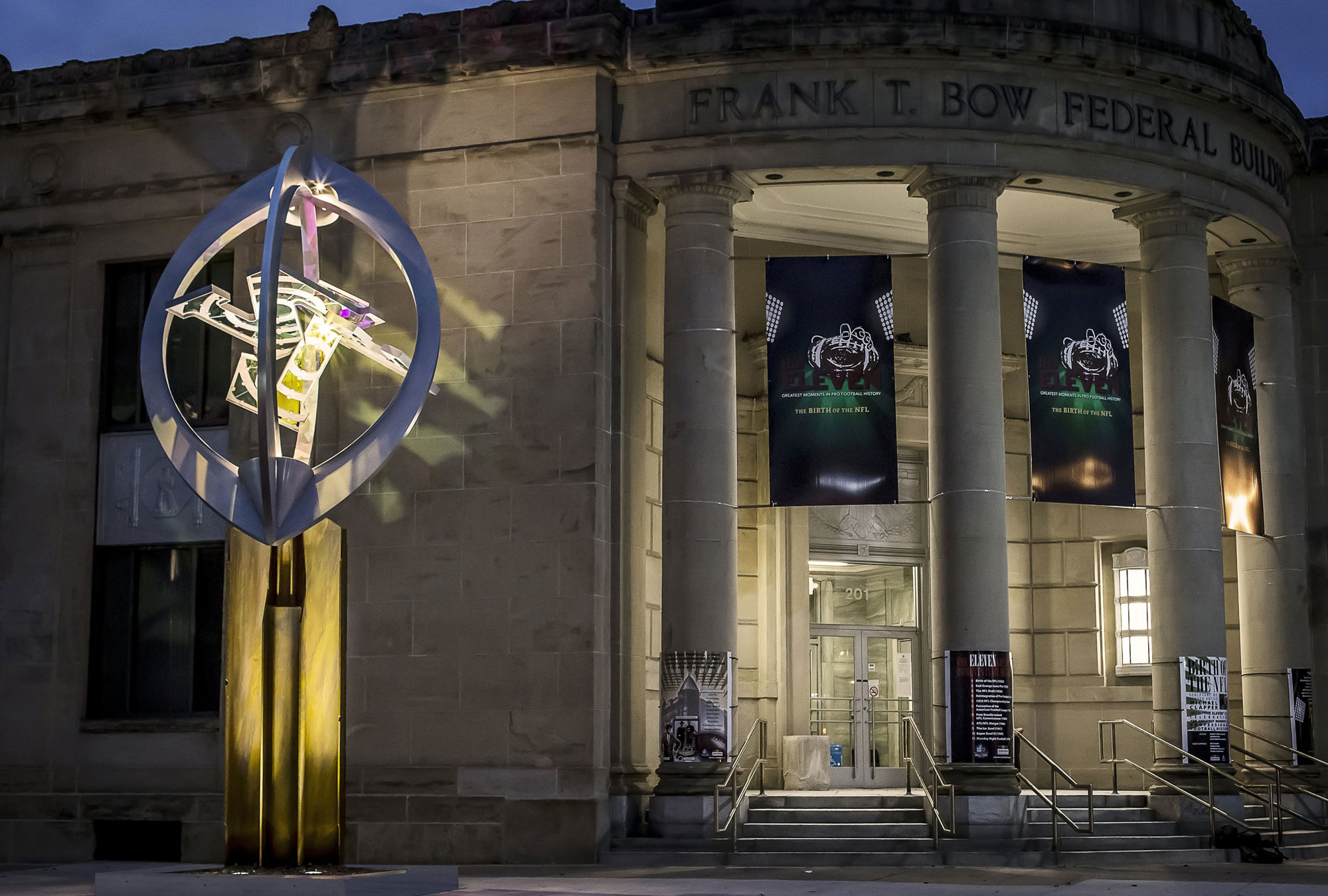 Canton Statues Birth of the NFL - Fred Olivieri