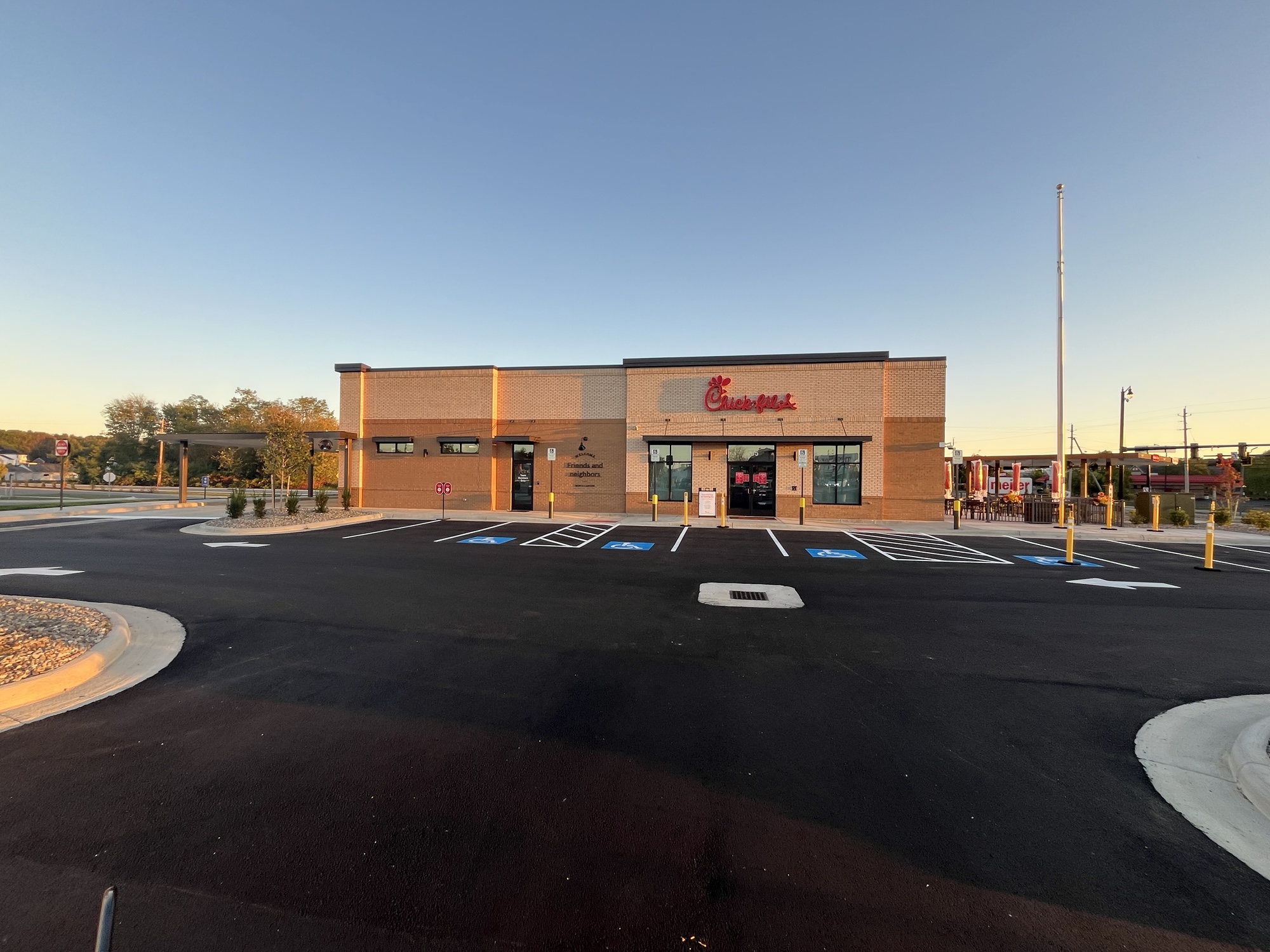Chick Fil A North Canton Ohio New Construction Build QSR Restaurant Contractor Fred Olivieri Construction Company 2