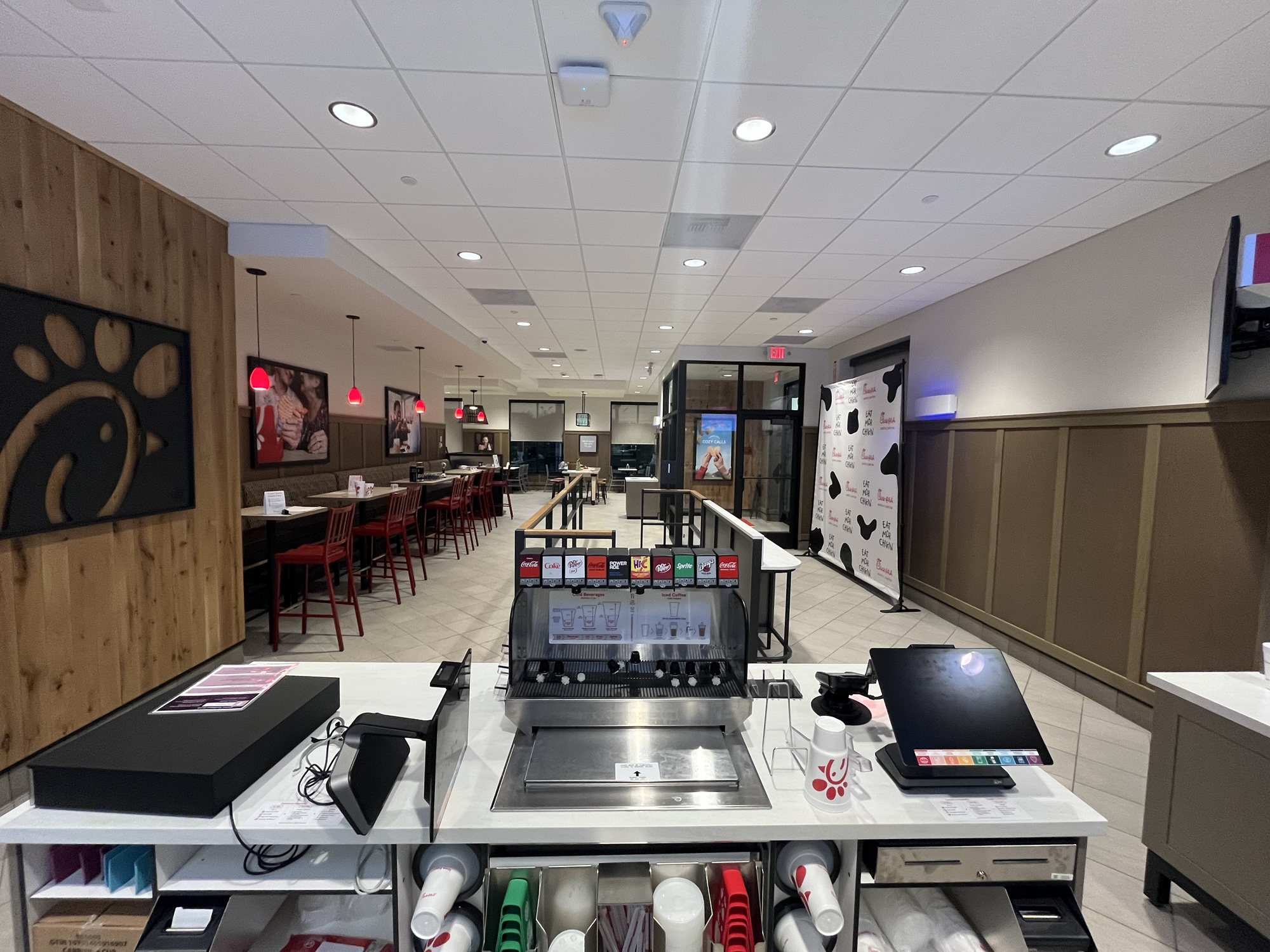 Chick Fil A Ordering Station Quick Service Restaurant by Fred Olivieri Construction
