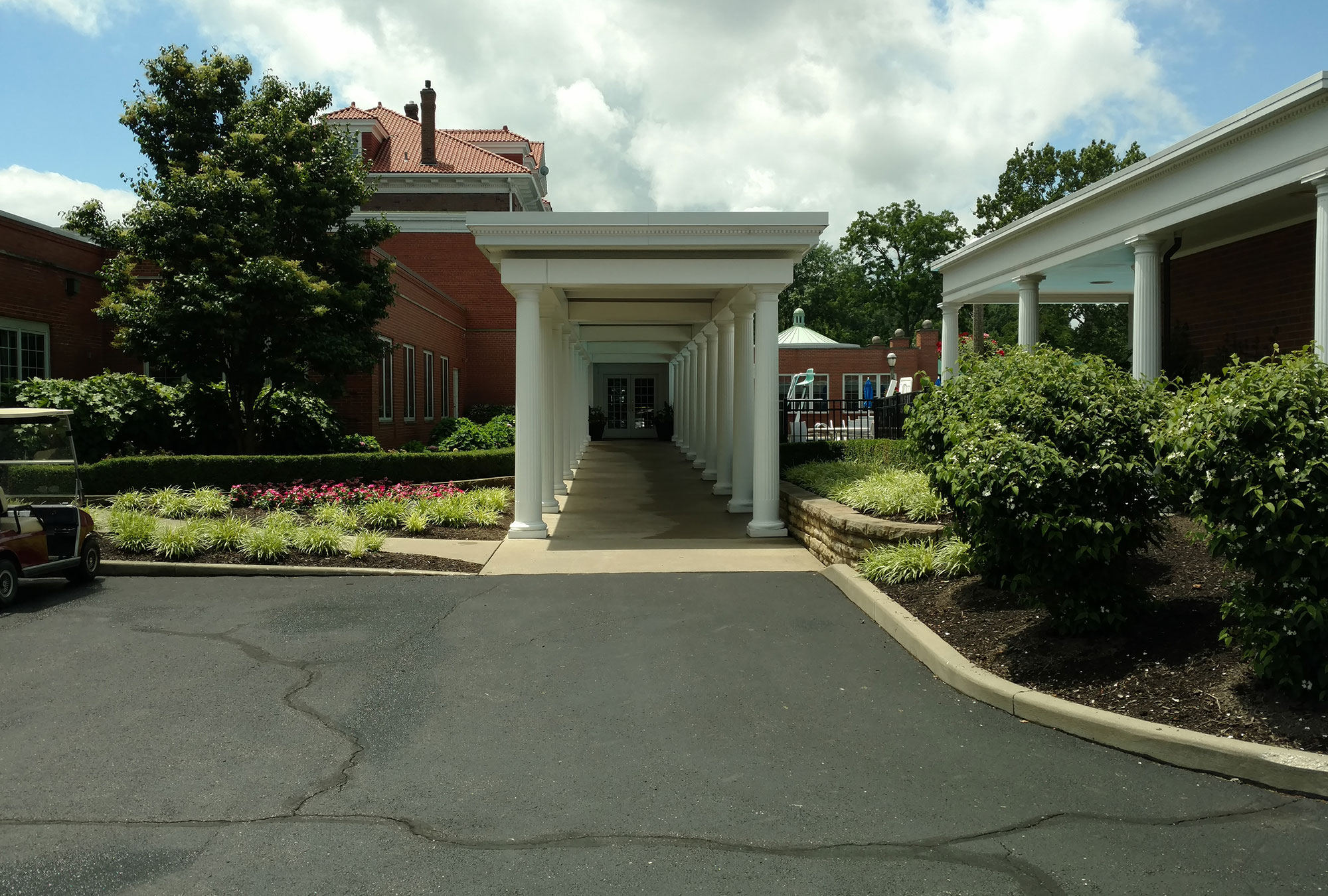 Congress Lake Country Club Golf Course Contractors Hartville OH Entrance - by Fred Olivieri