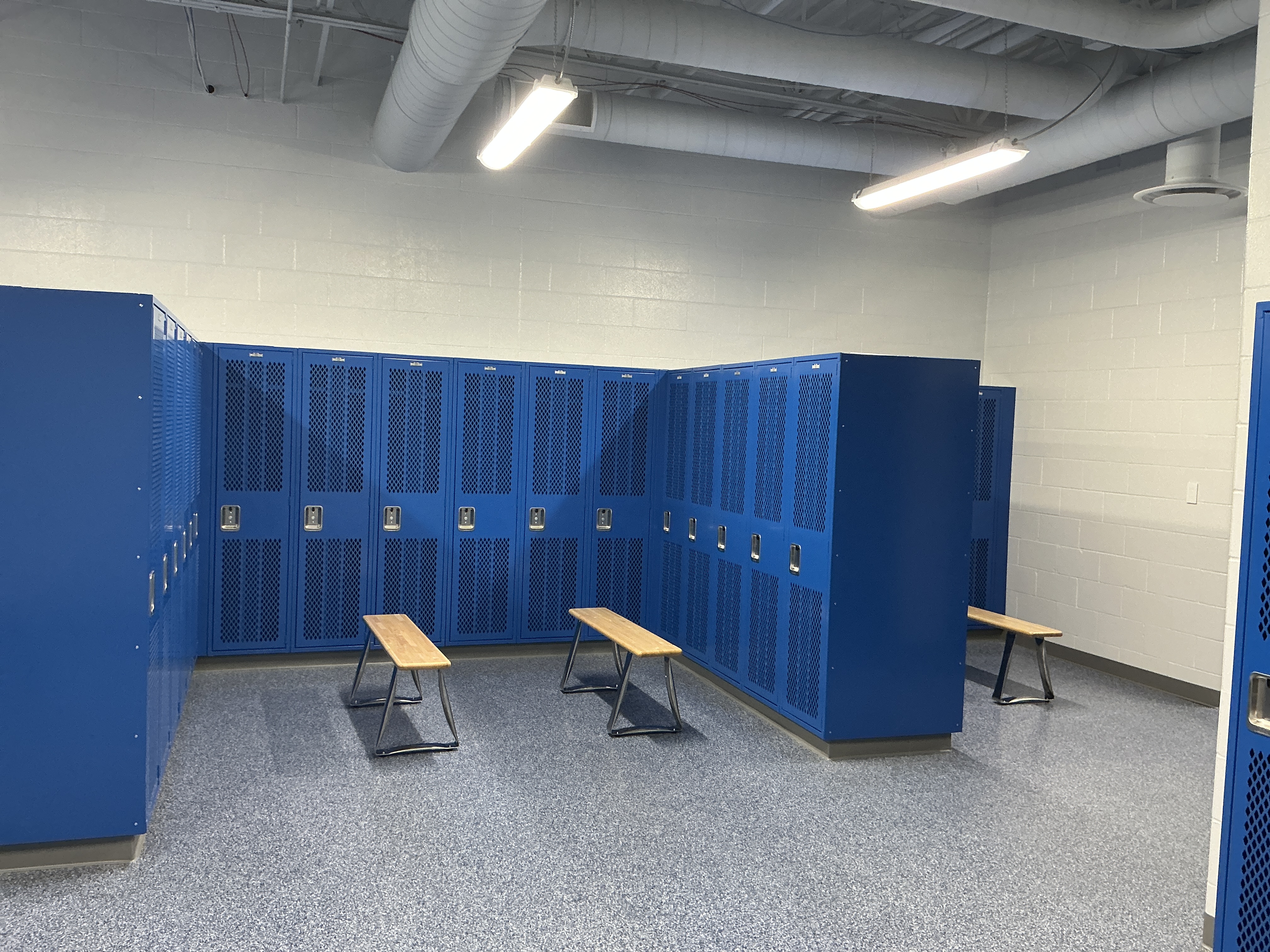 Cuyahoga Christian Academy Cuyahoga Falls Ohio New Middle School Locker Rooms by Fred Olivieri Construction Company Northeast Ohio 3 v2