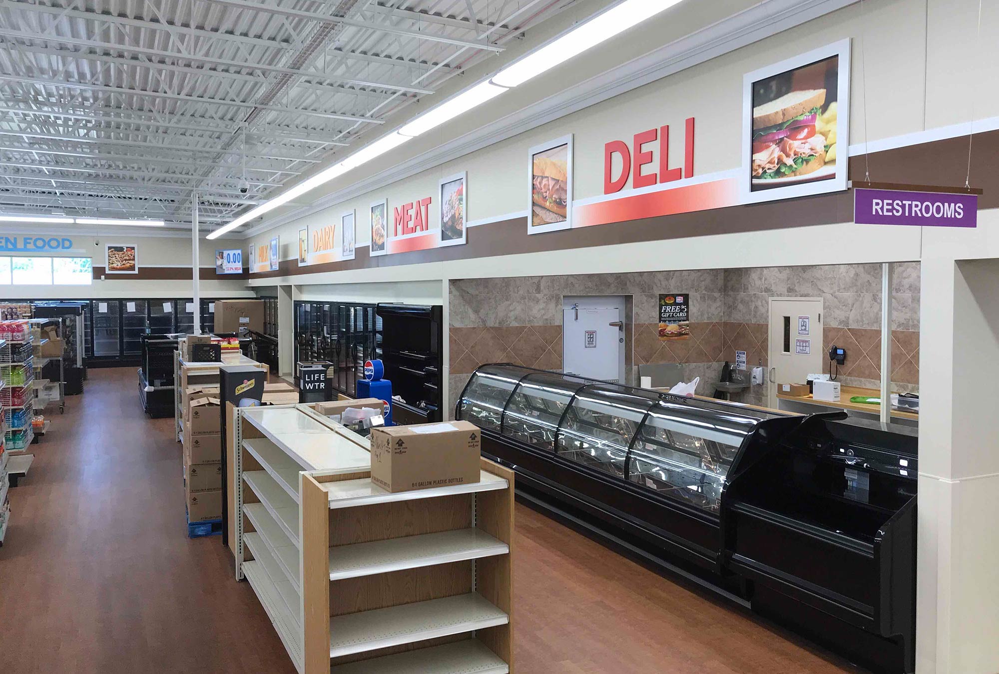 Discount Drug Mart Convenience Store Contractor Lisbon OH Deli Counter by Fred Oliveri