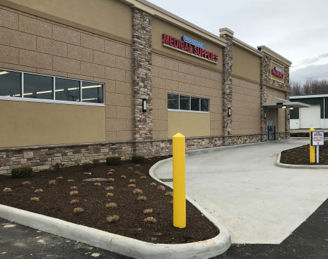 Discount Drug Mart Convenience Store Contractor Painsville OH Back Parking by Fred Oliveri