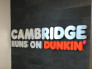 Dunkin Cambridge OH Coffee Shop Signage