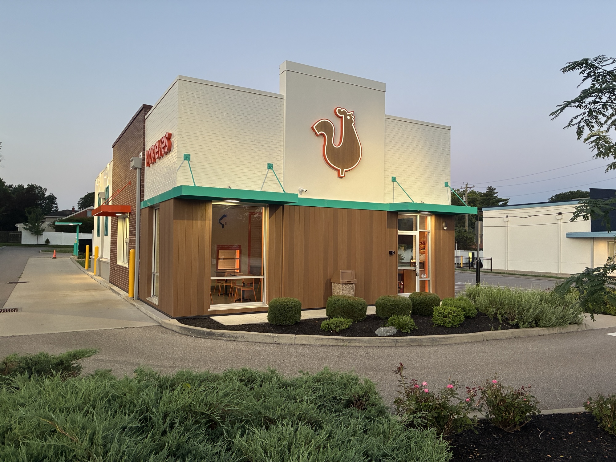Fred Olivieri Construction Company New Quick Service Restaurant Cincinnati Ohio Popeyes