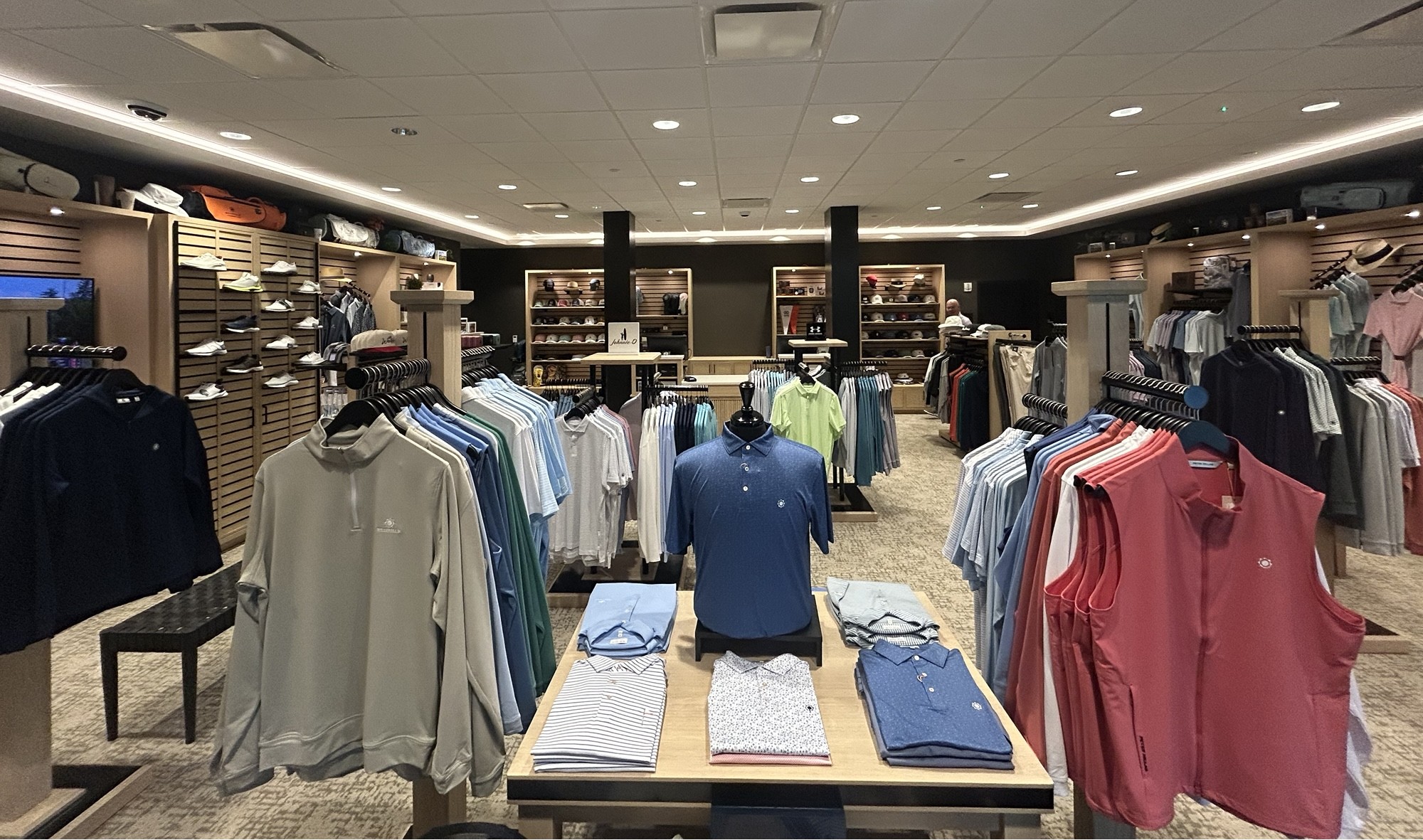 Fred Olivieri Construction Company new project Westfield Country Club Pro Shop Custom Millwork v4