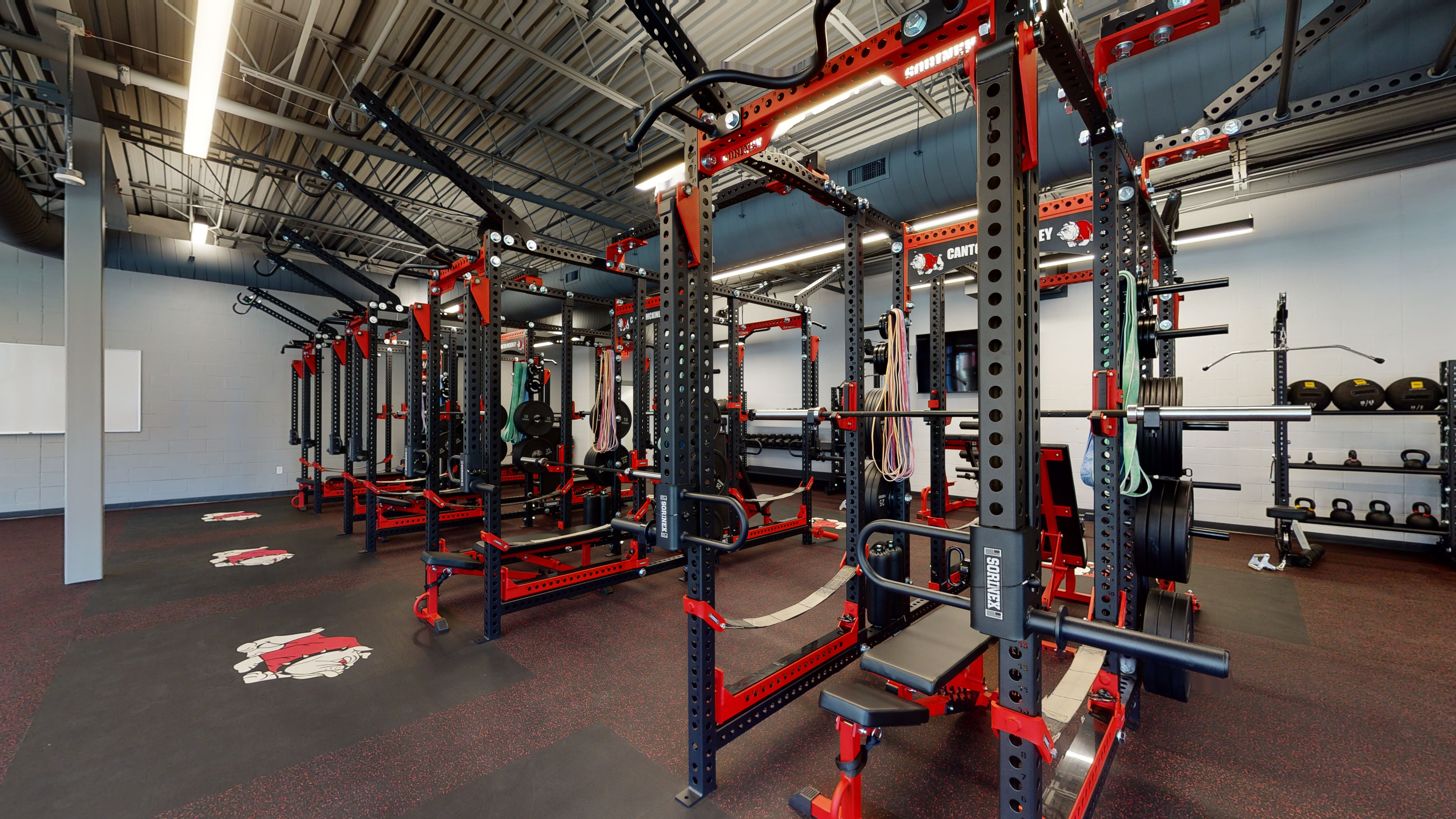 Fred Olivieri Construction Gym Construction x Frank Turk Alberta Locker Room Gym