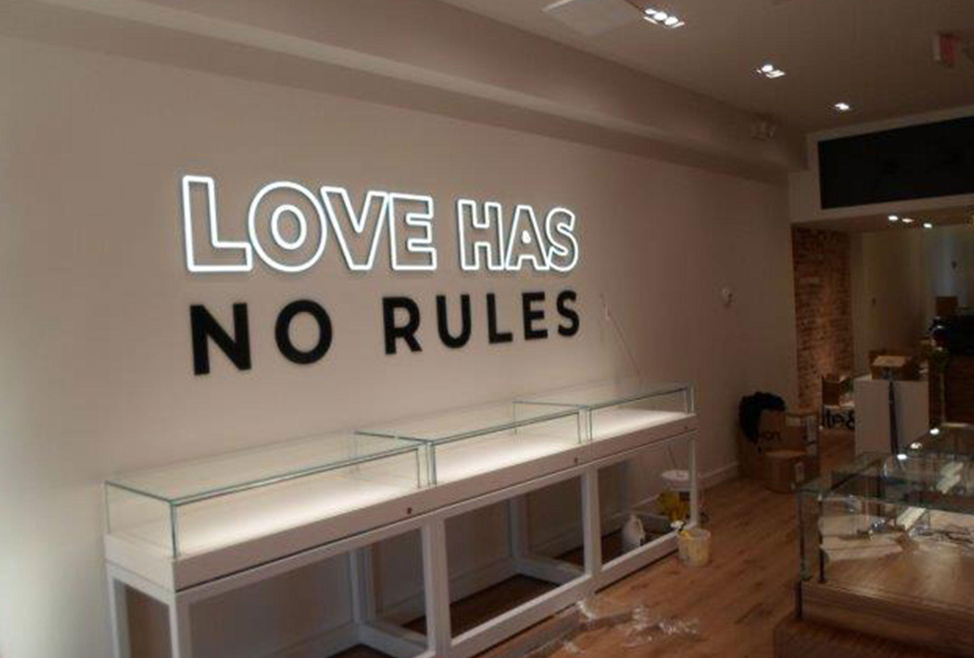 James Allen Jewelry Construction Washington DC Inside by Fred Olivieri