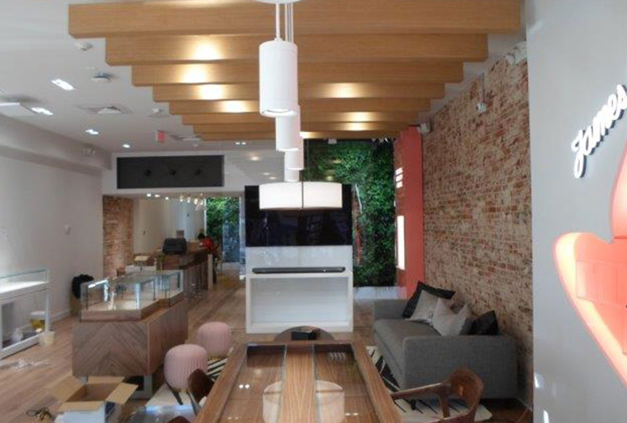 James Allen Jewelry Construction Washington DC Seating by Fred Olivieri