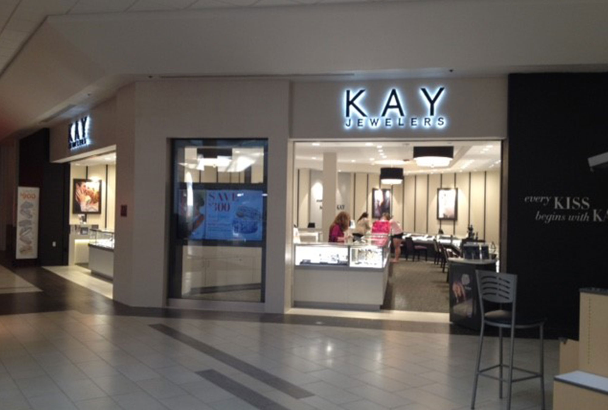 Kay Jewelry Construction Waterford CT Entrance by Fred Olivieri