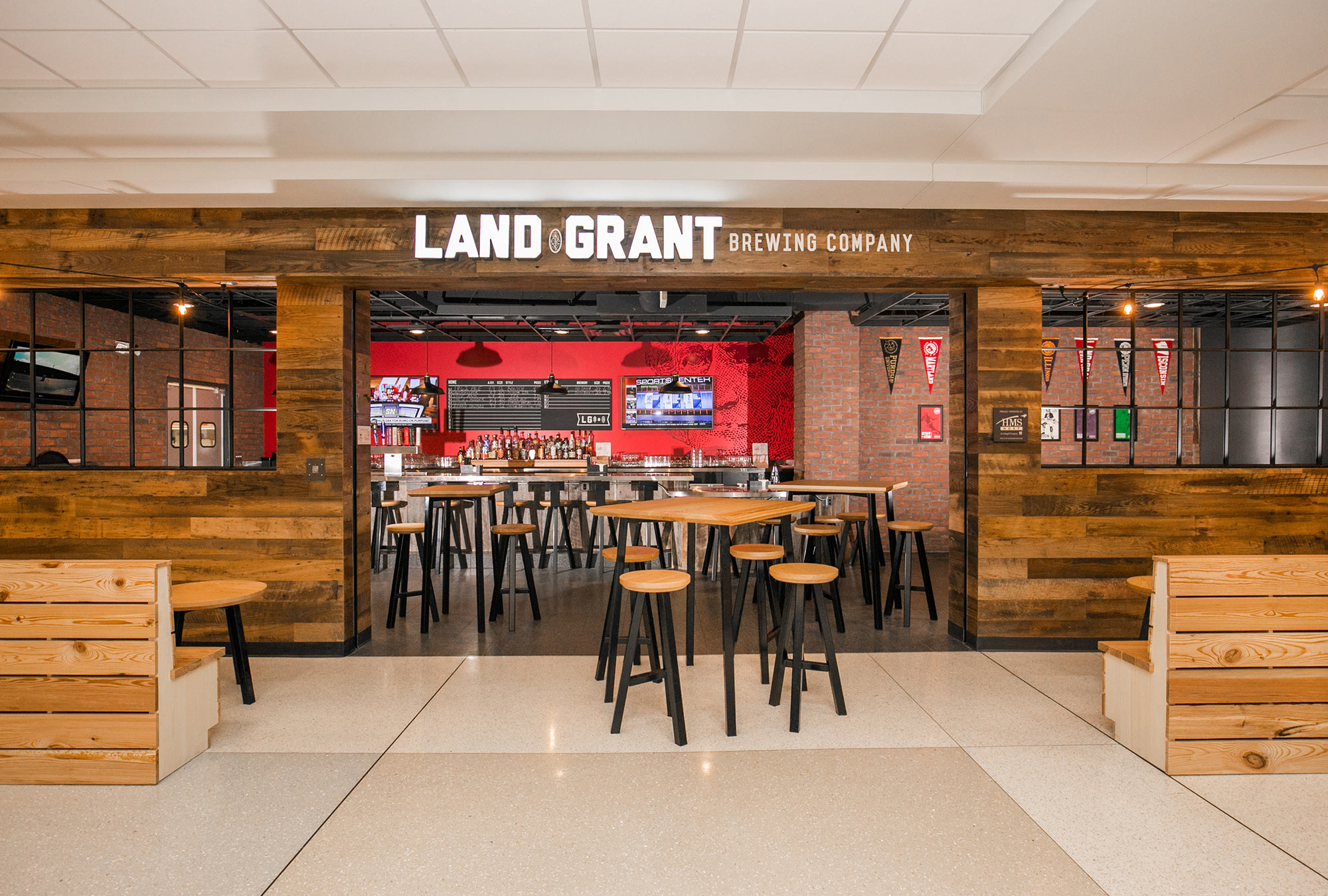 Land Grant Brewery Builders Columbus OH Front Entrance - by Fred Olivieri
