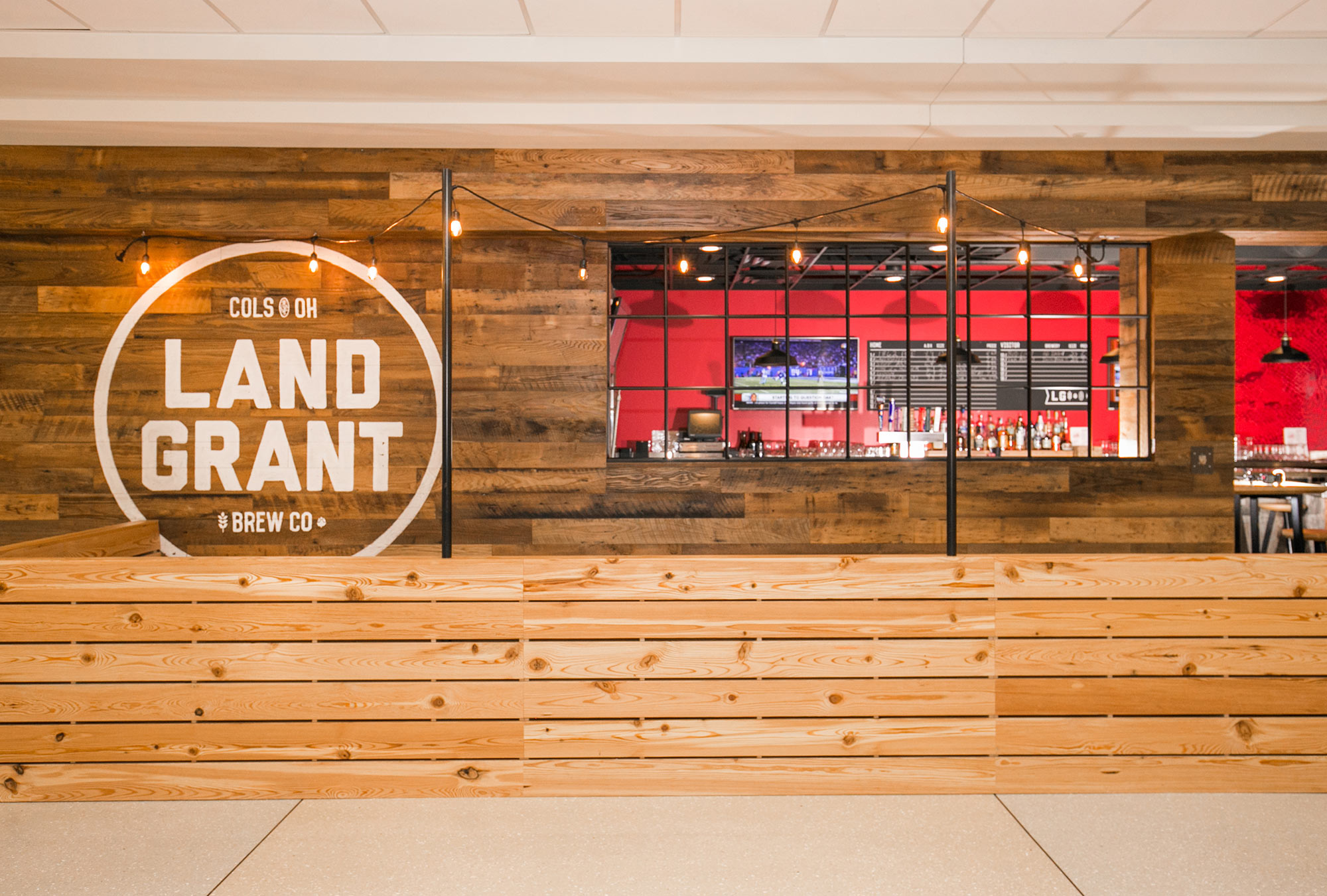 Land Grant Brewery Builders Columbus OH Main Sign - by Fred Olivieri