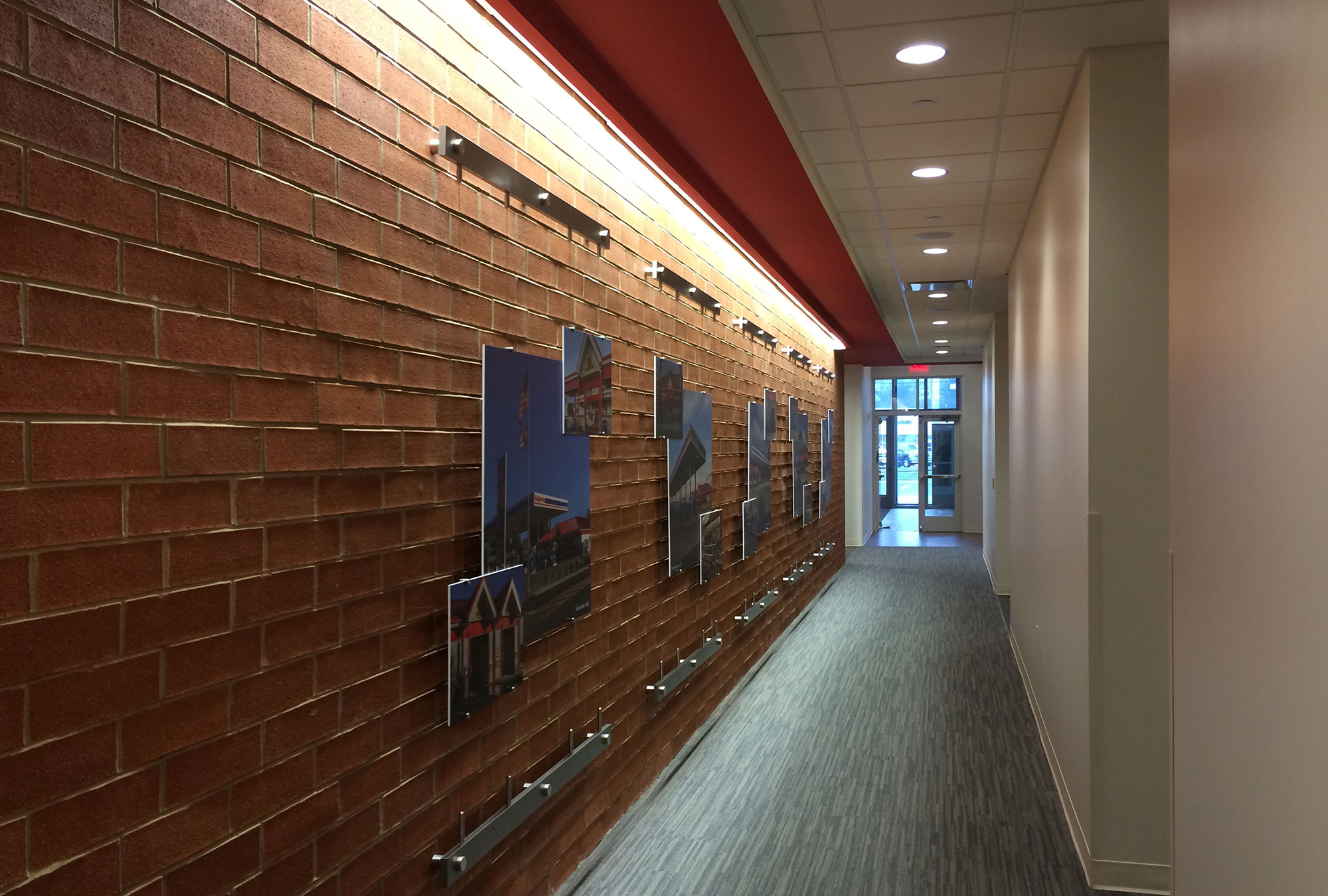 Leader in Commercial Building Construction Hallway - Massillon, Ohio by Fred Olivieri