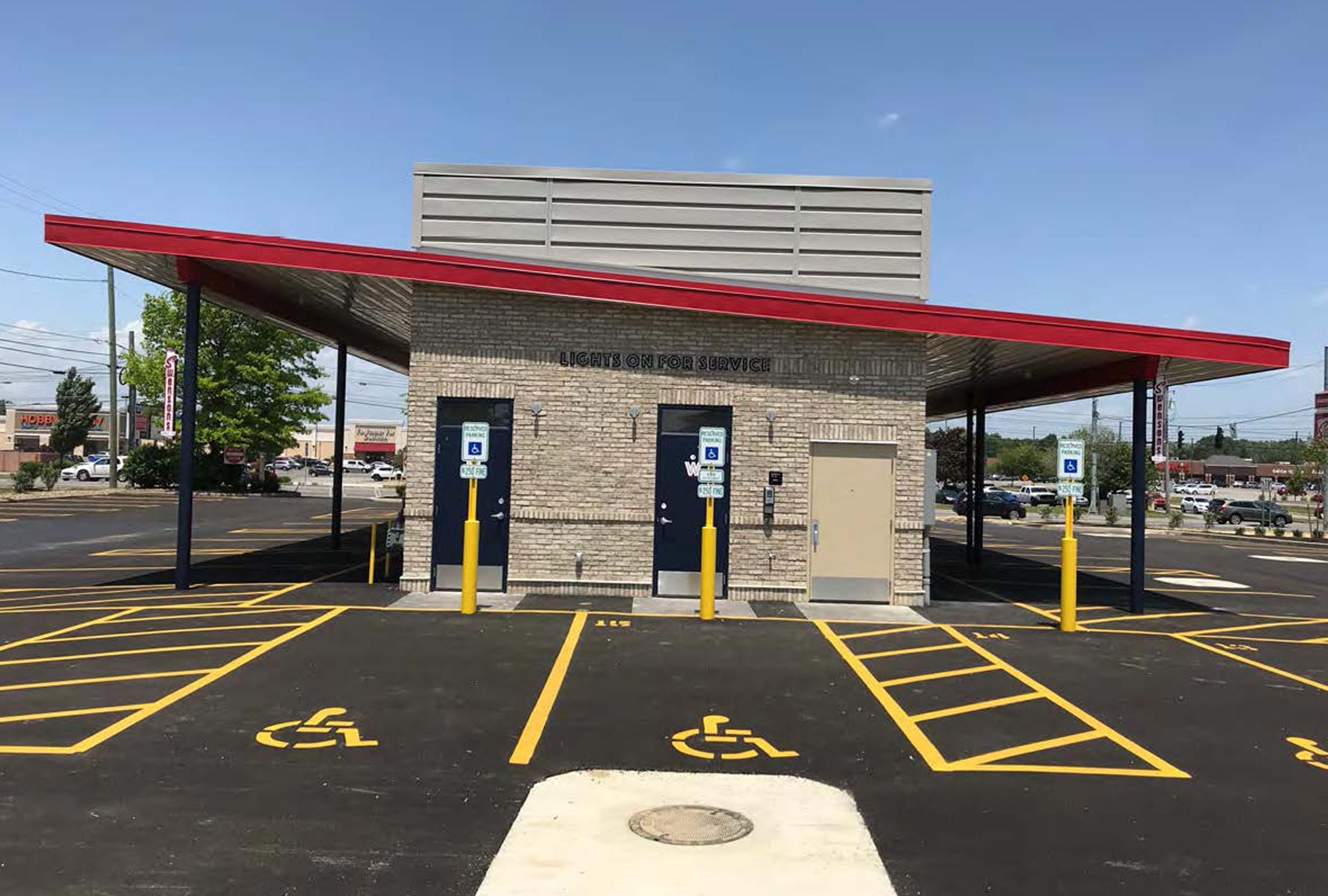 Leading Fast Food Restaurant Contractors Handicap Spots Fred Olivieri  - Poland, Ohio