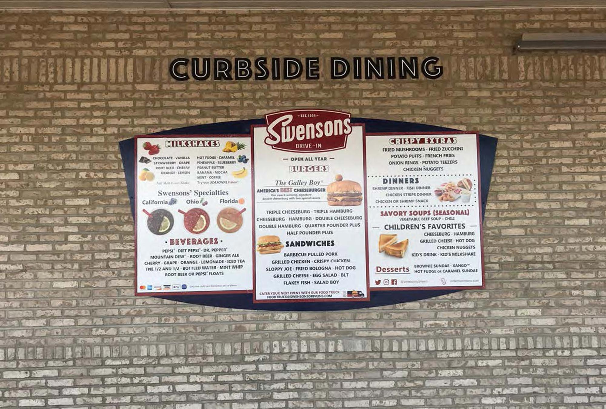 Leading Fast Food Restaurant Contractors Menu Fred Olivieri - Poland, Ohio
