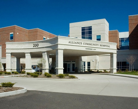 Leading Hospital General Contractors Drop Off Entrance - Alliance, Ohio by Fred Olivieri