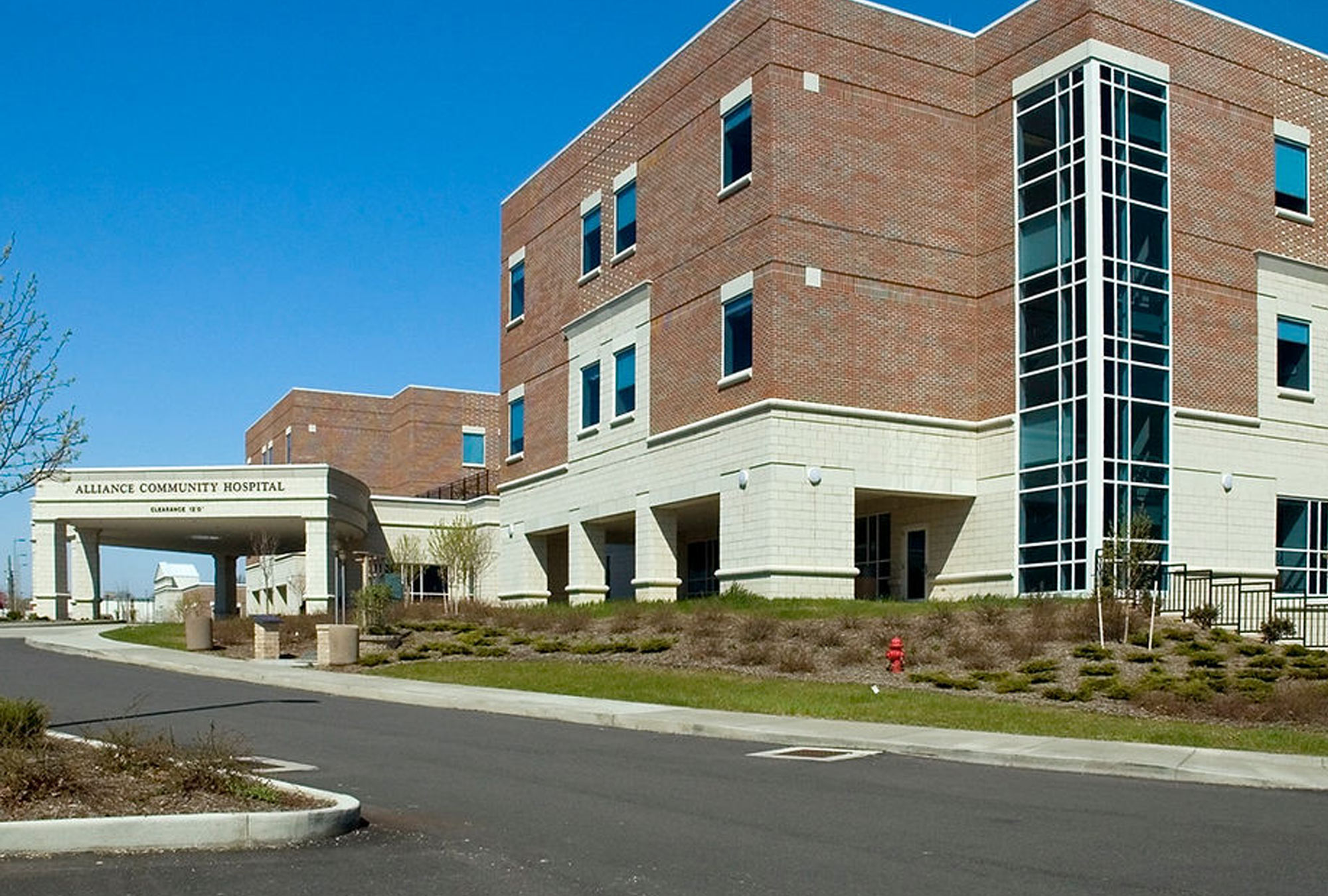 Leading Hospital General Contractors Outside Side - Alliance, Ohio by Fred Olivieri