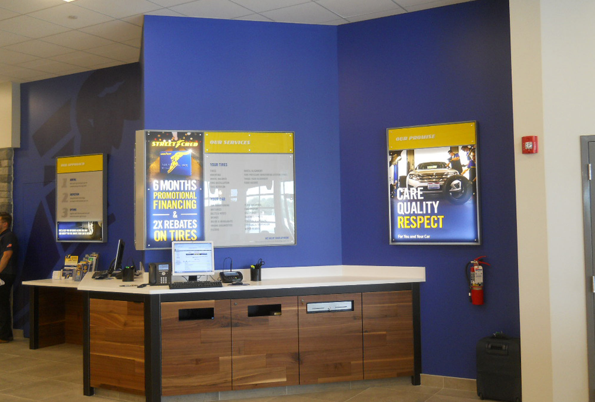 Leading Manufacturing Contractors Goodyear Fairlawn OH Front Desk by Fred Olivieri