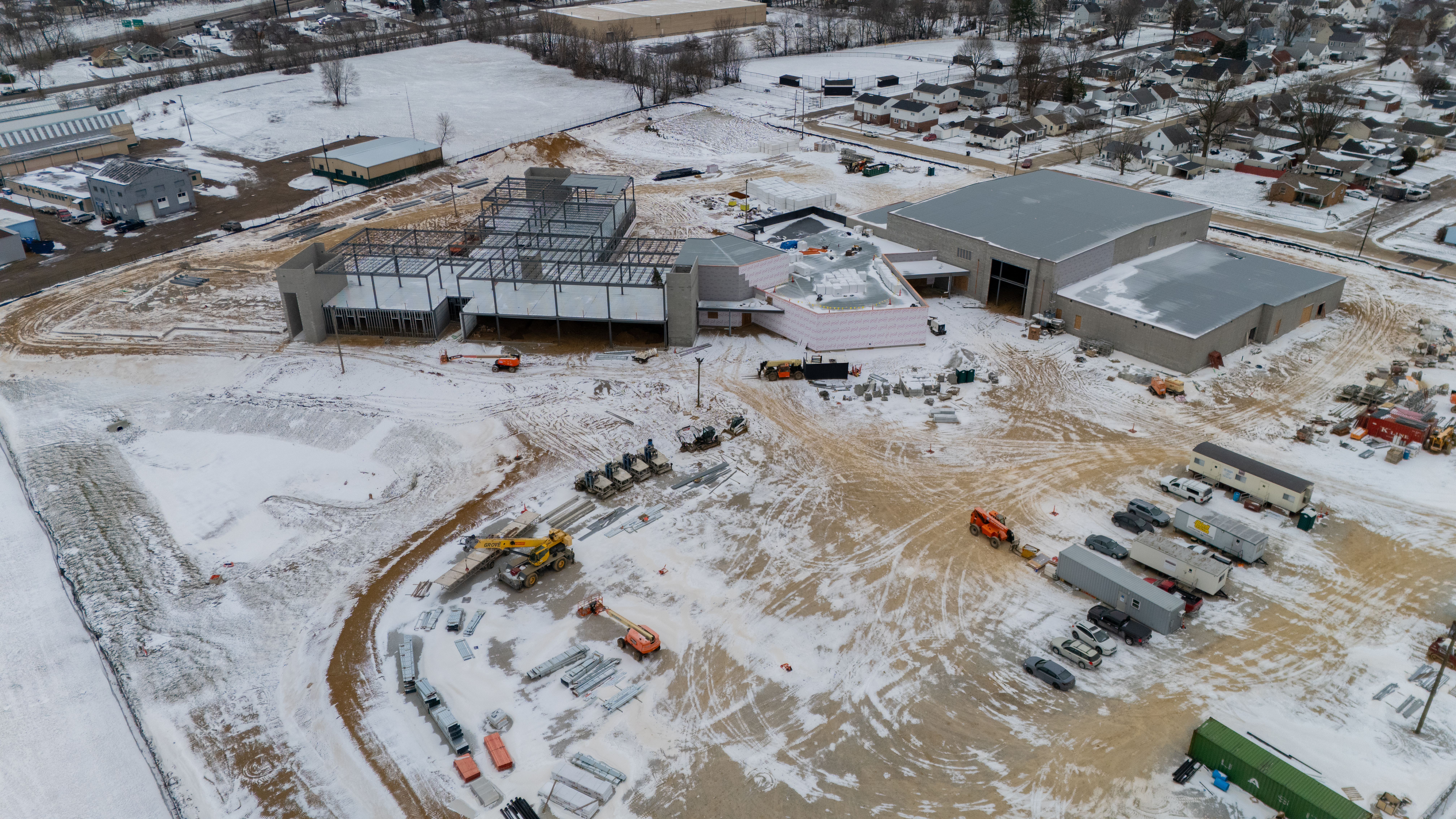 Lincoln Elementary Job Site Academic Construction Stark County Ohio by Fred Olivieri Constructin