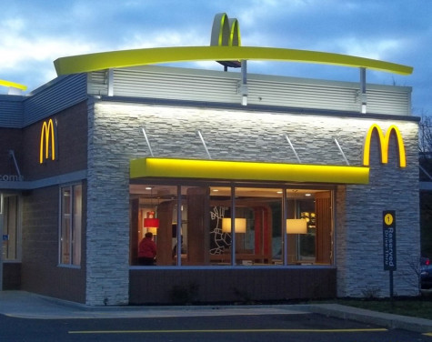 McDonald's Restaurant Construction Outside by Fred Olivieri - Cadiz, Ohio